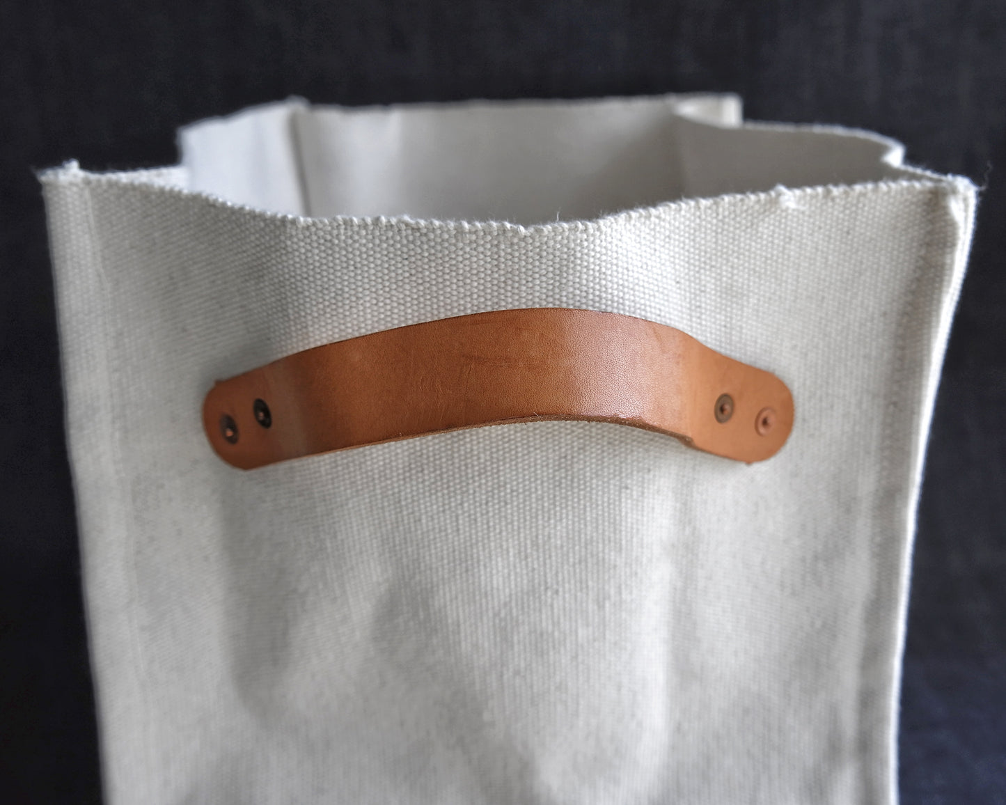 SECONDS Canvas Basket