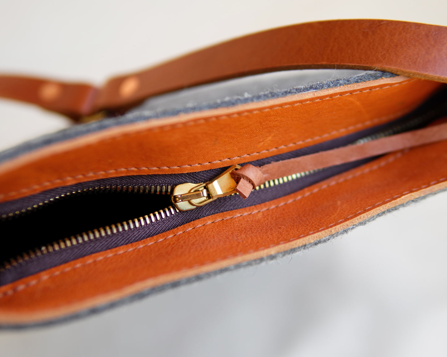 Substation Tote in Grey Felt