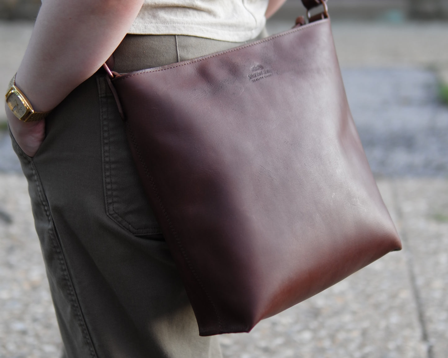 Station Tote in Mocha