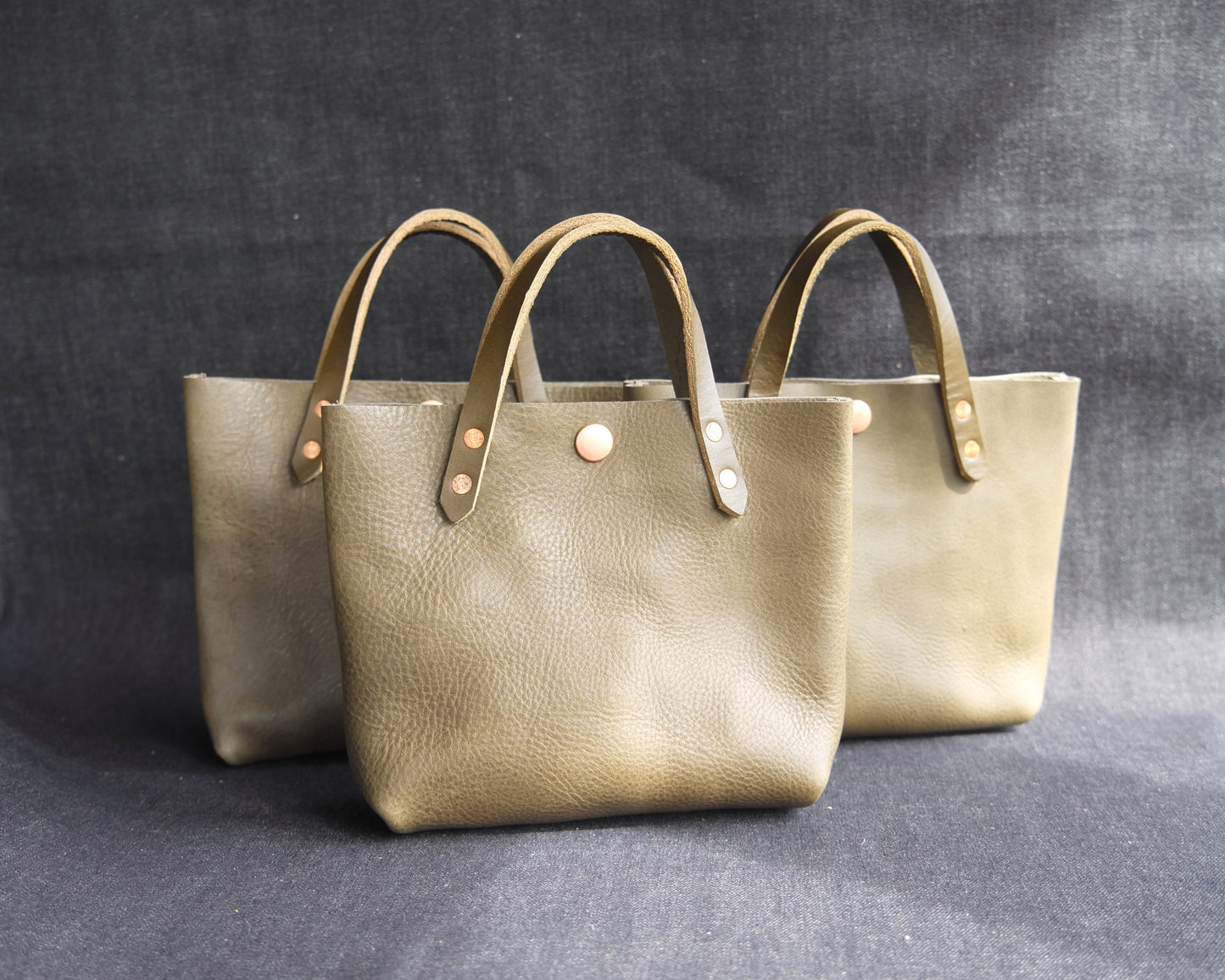 Mini Tote in Grigio