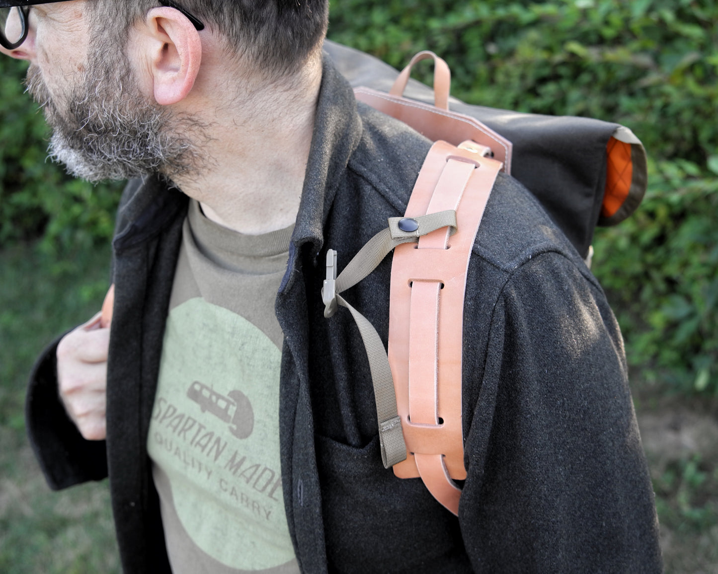 4-D Rucksack in Olive