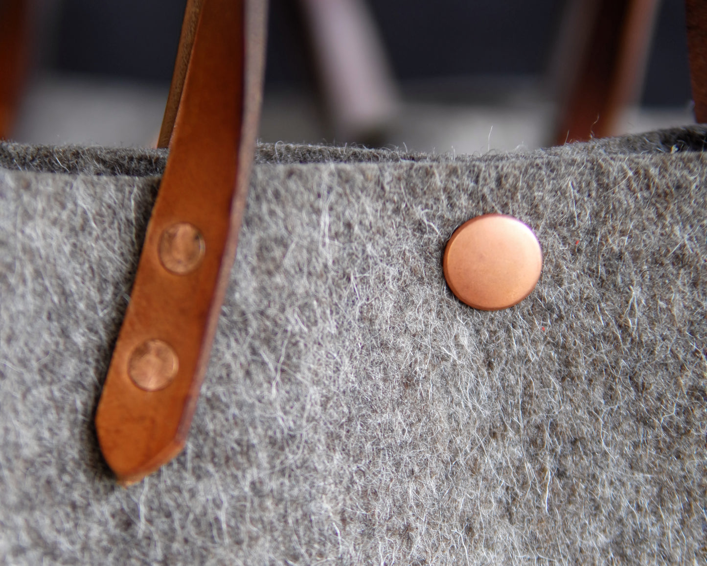 Mini Tote in Felt
