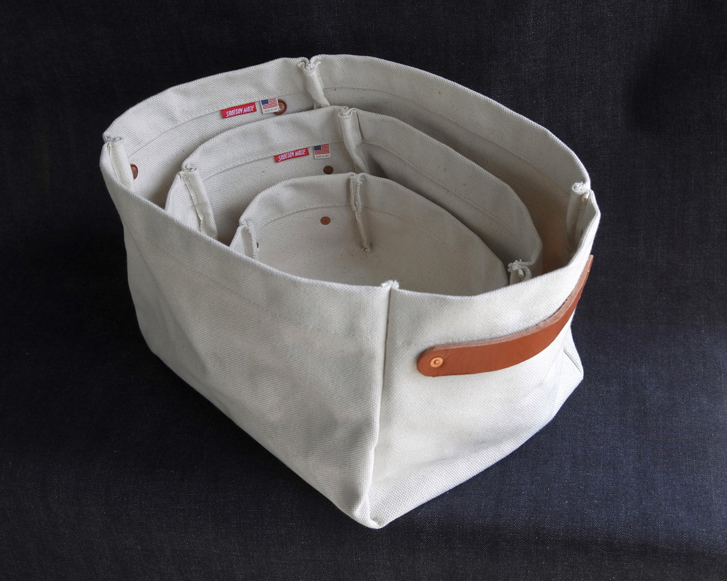 SECONDS Canvas Nesting Baskets