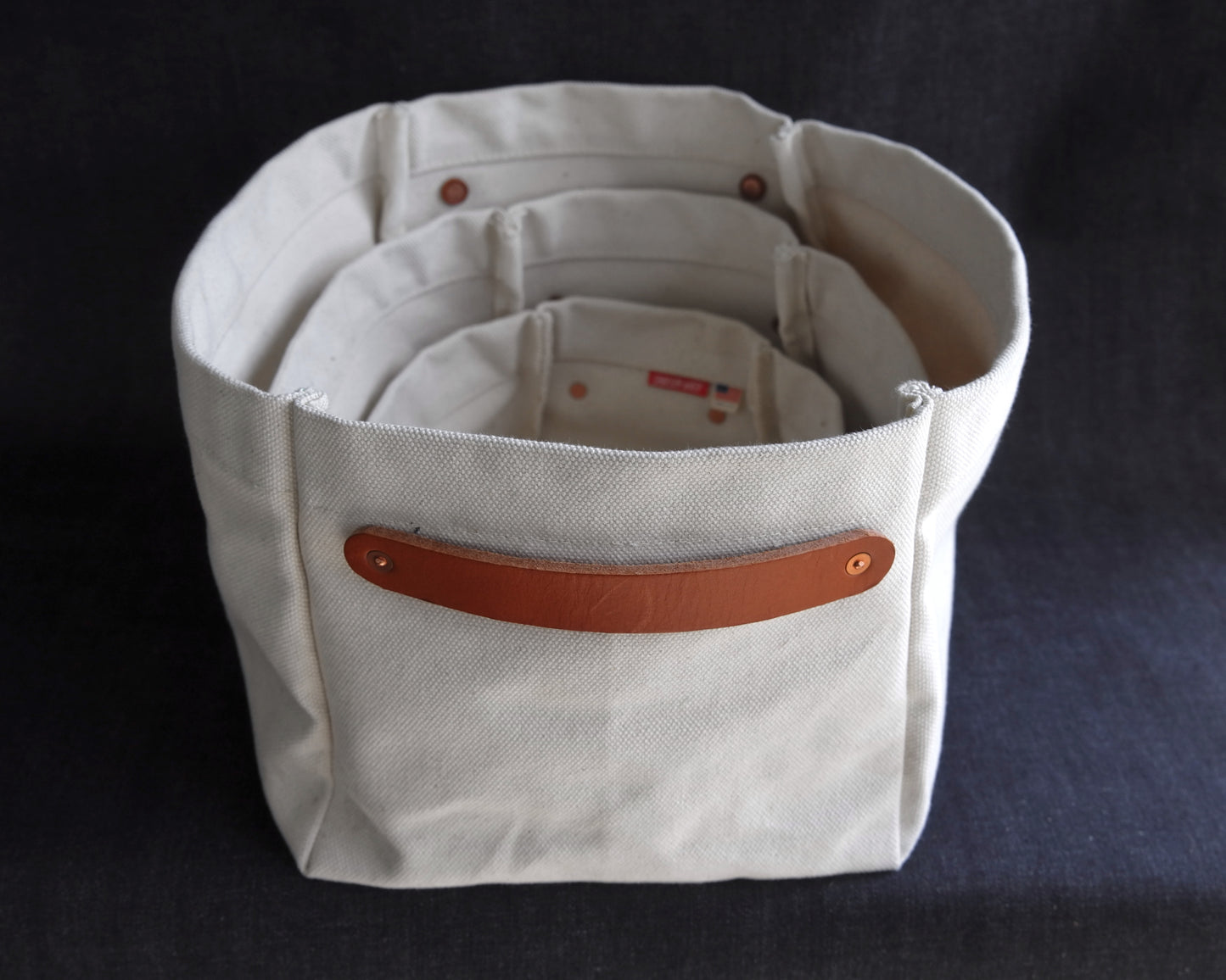 SECONDS Canvas Nesting Baskets