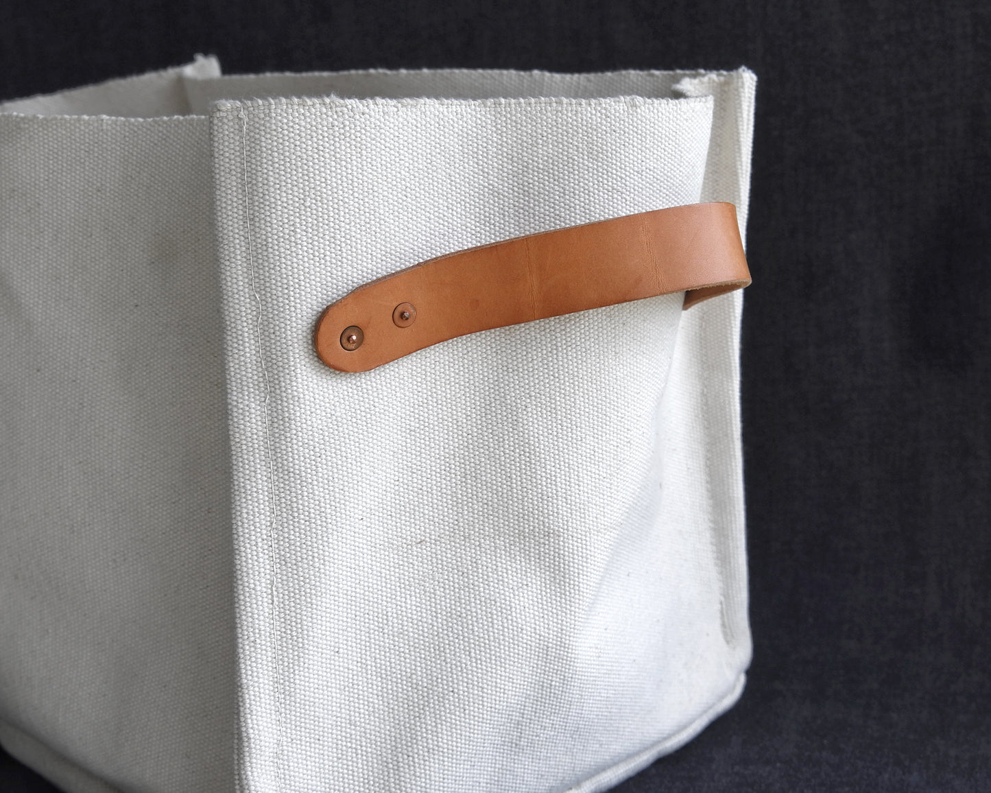 SECONDS Canvas Basket