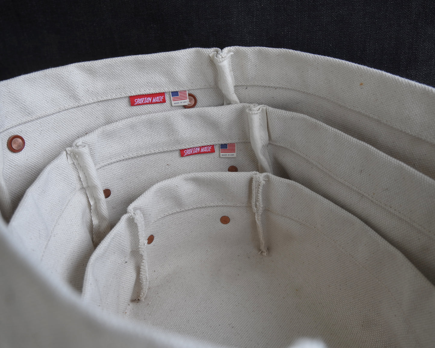 SECONDS Canvas Nesting Baskets
