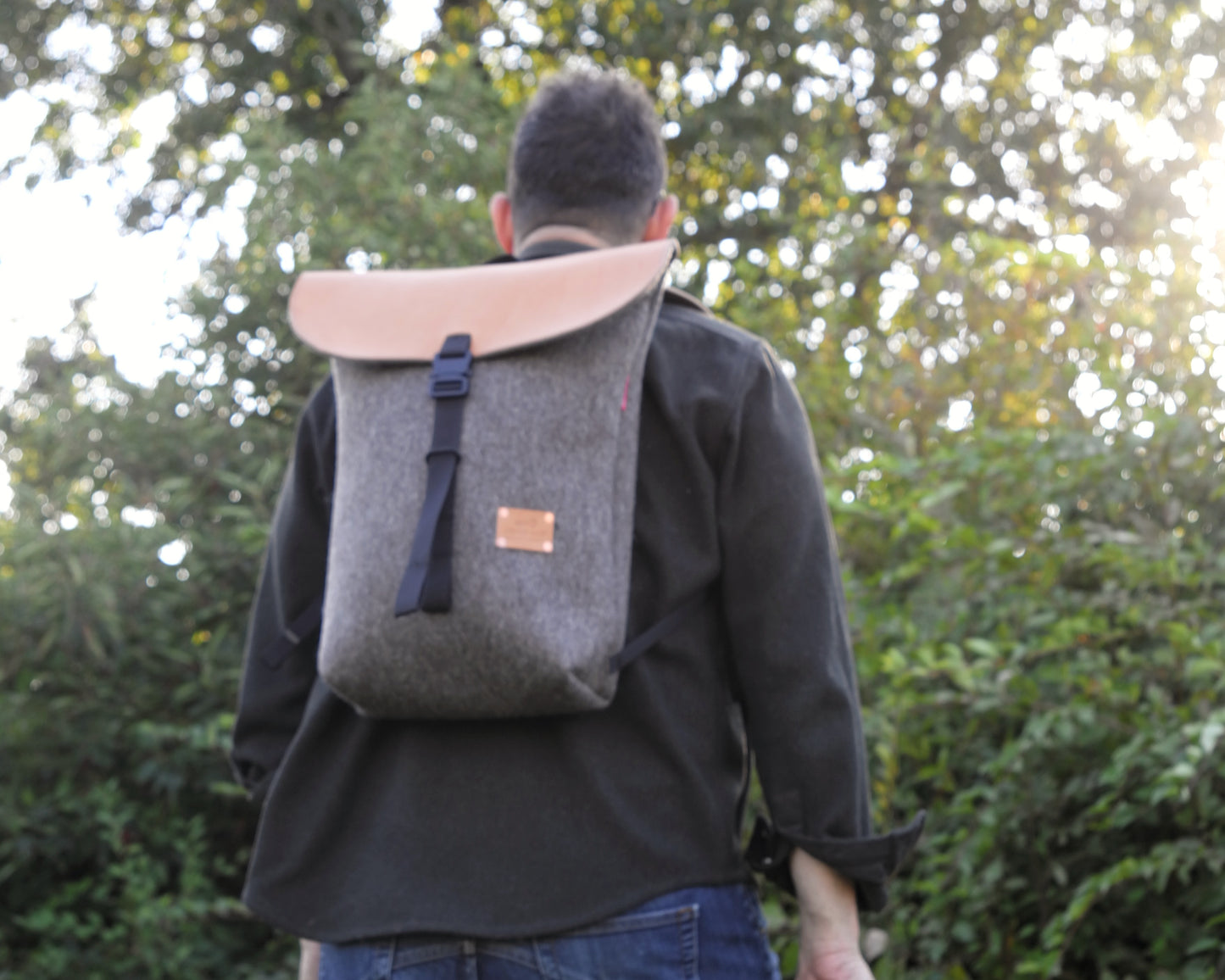 4-D Rucksack in Felt