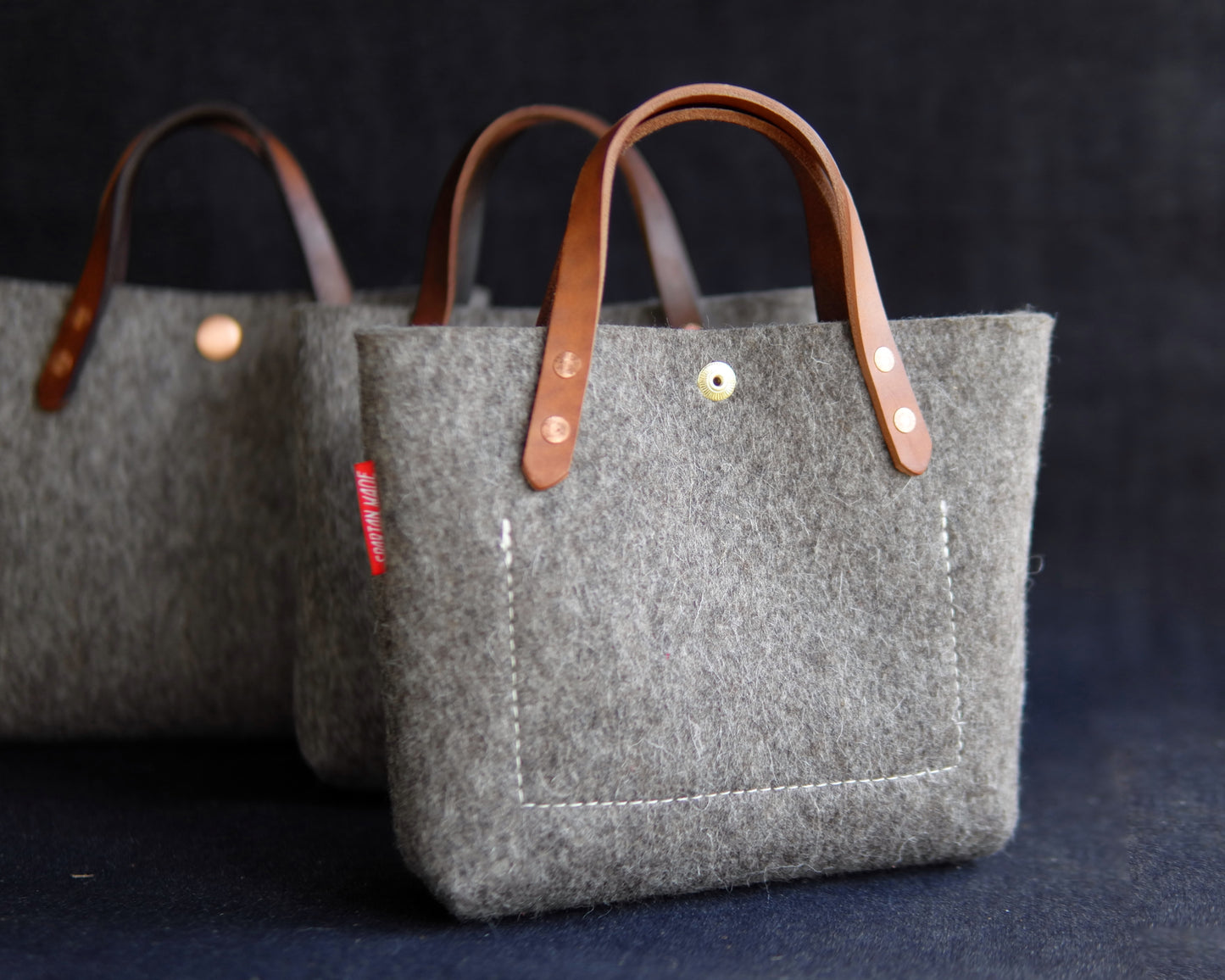 Mini Tote in Felt