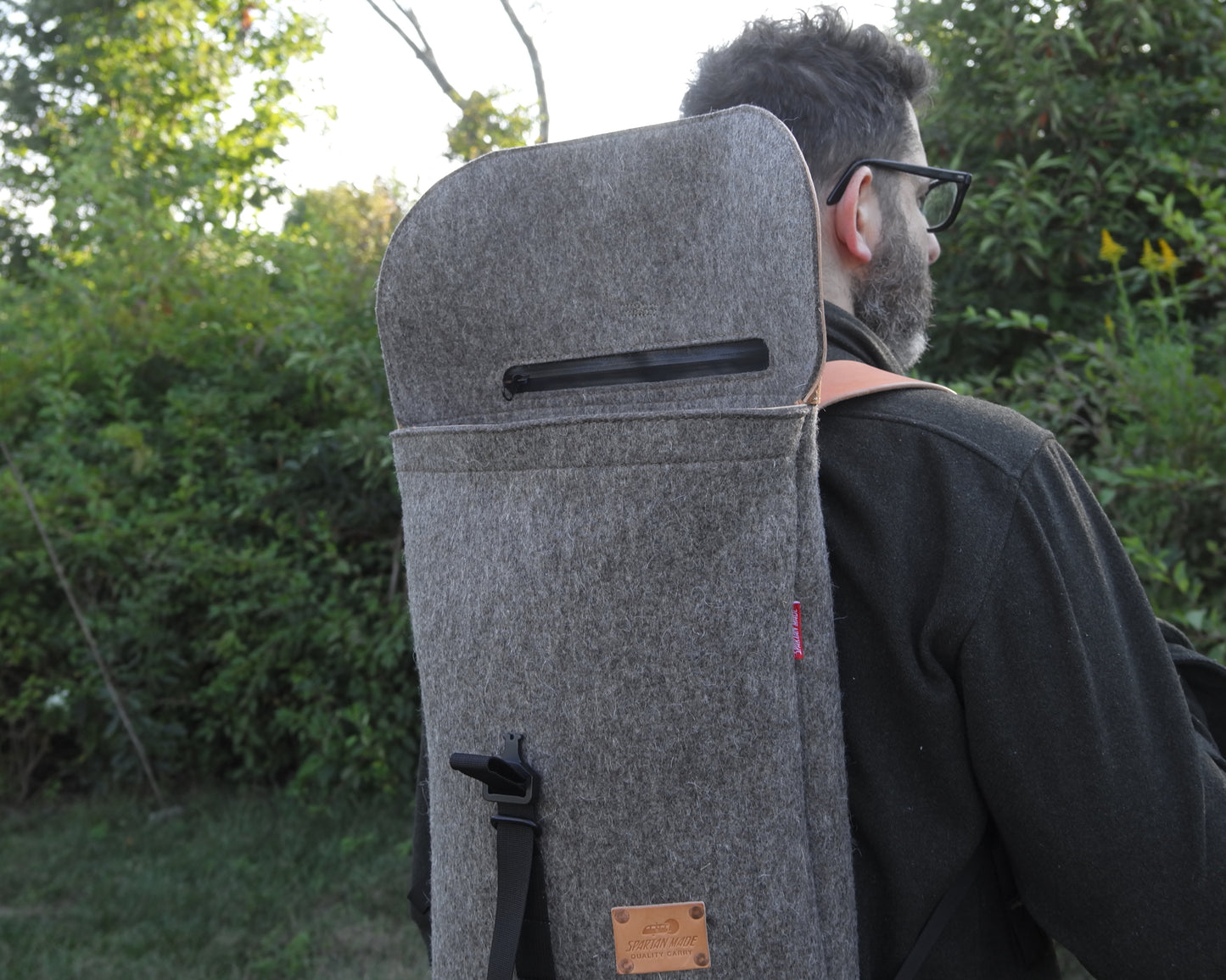 4-D Rucksack in Felt