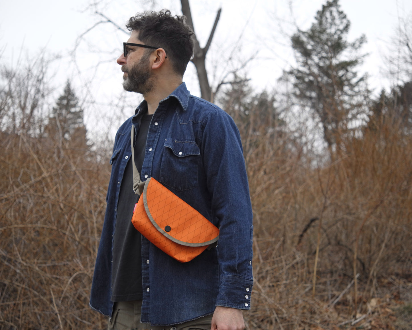Sling Bag in Hunter Orange