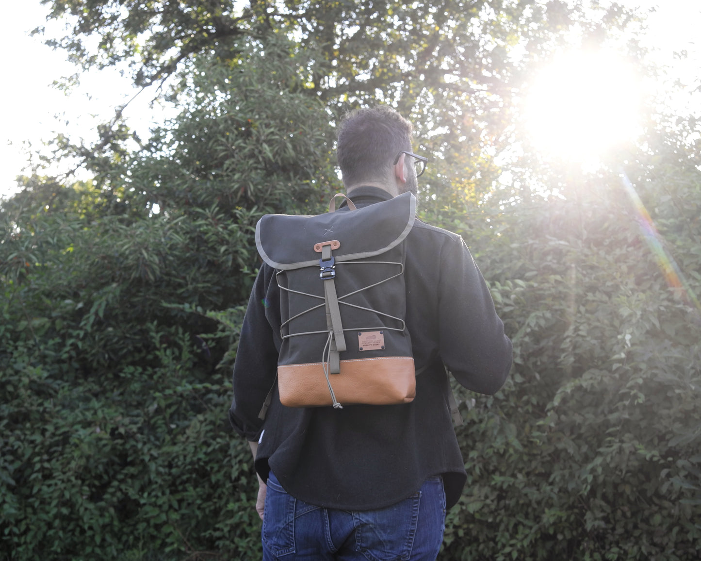 4-D Rucksack in Olive