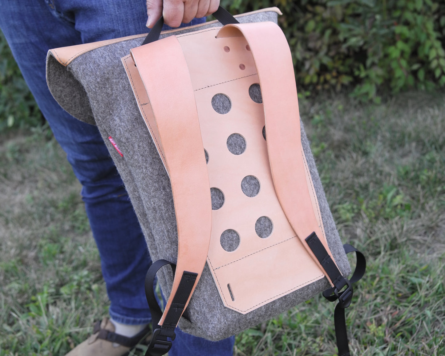 4-D Rucksack in Felt