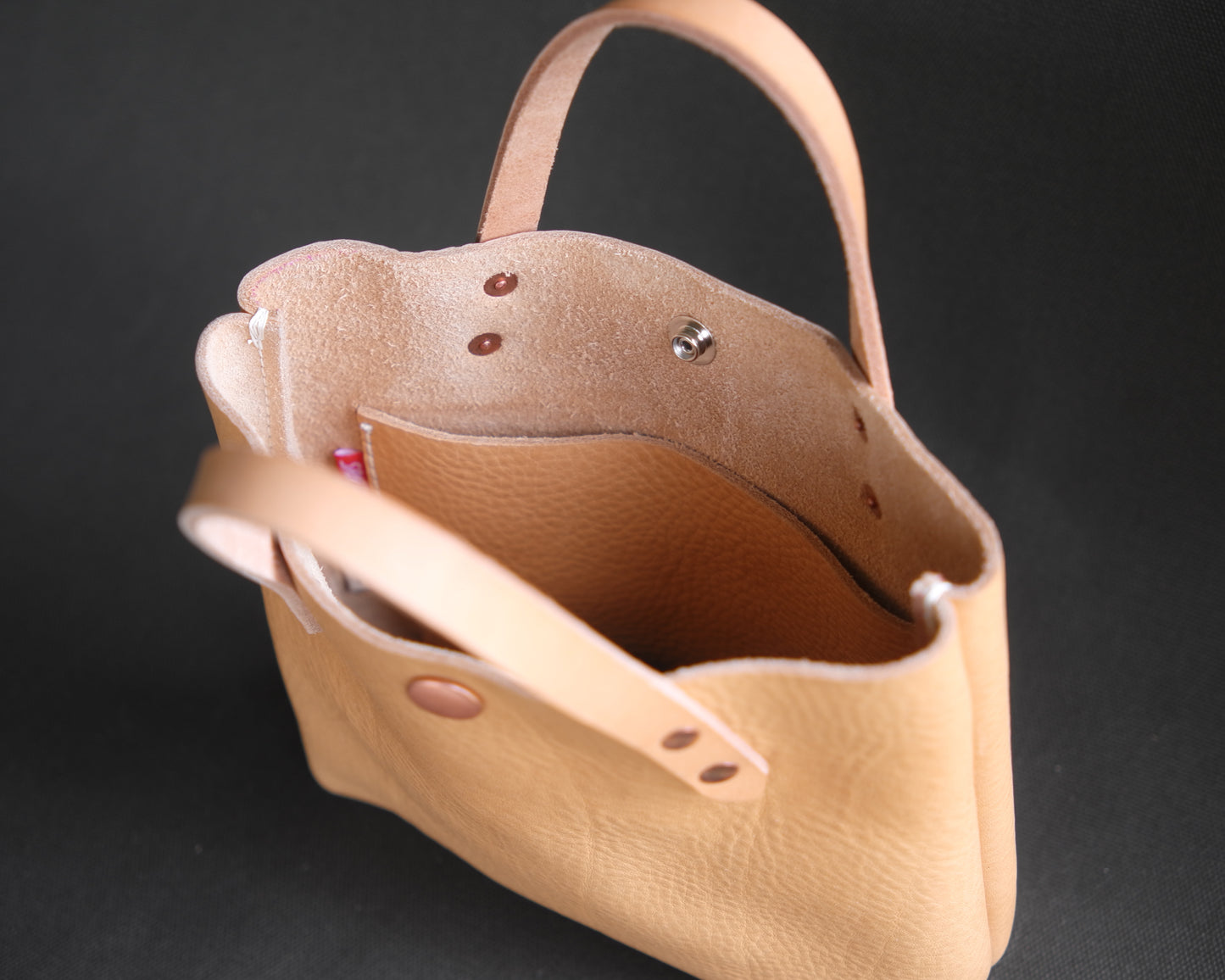 Mini Tote in Natural