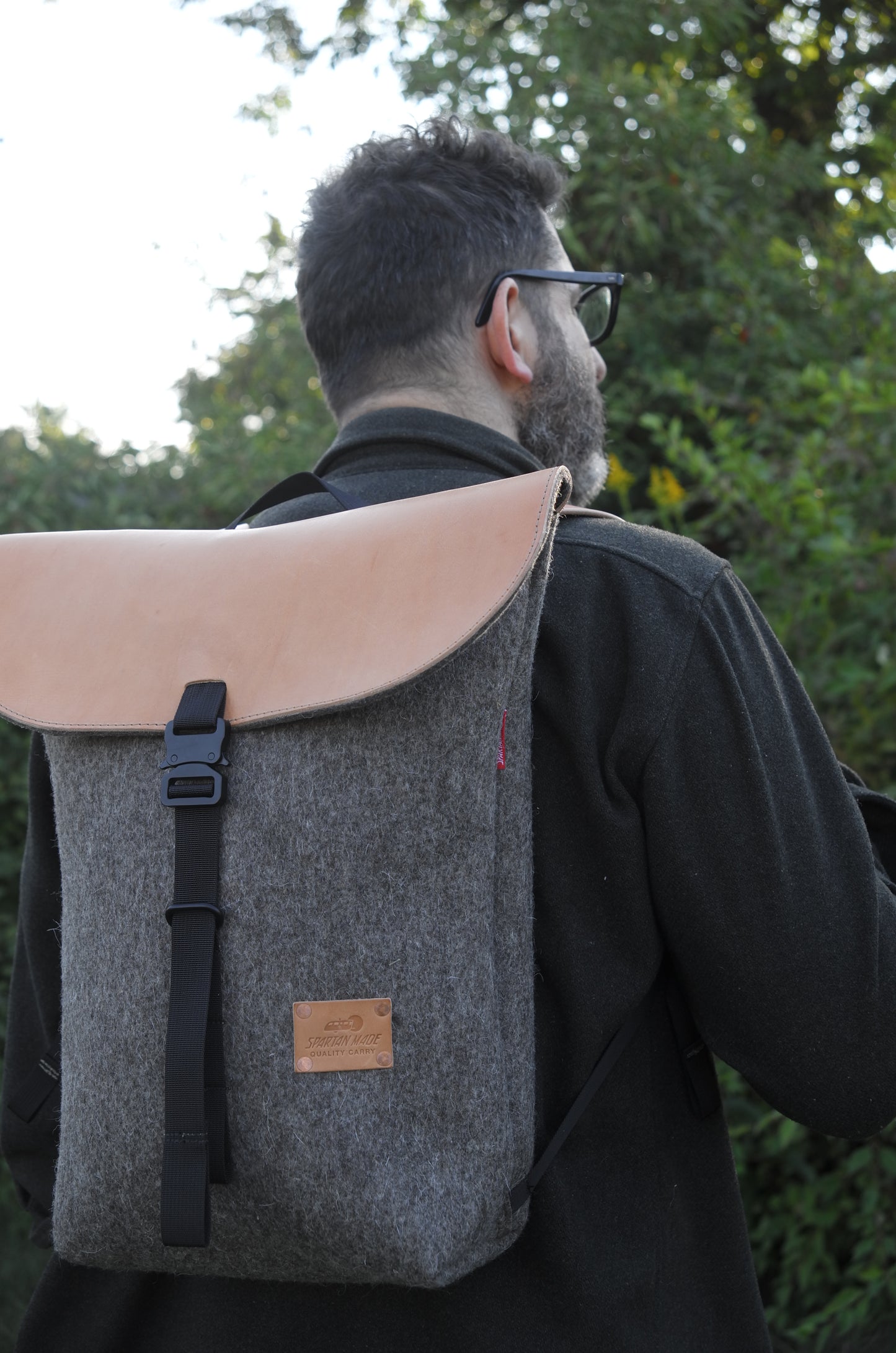 4-D Rucksack in Felt