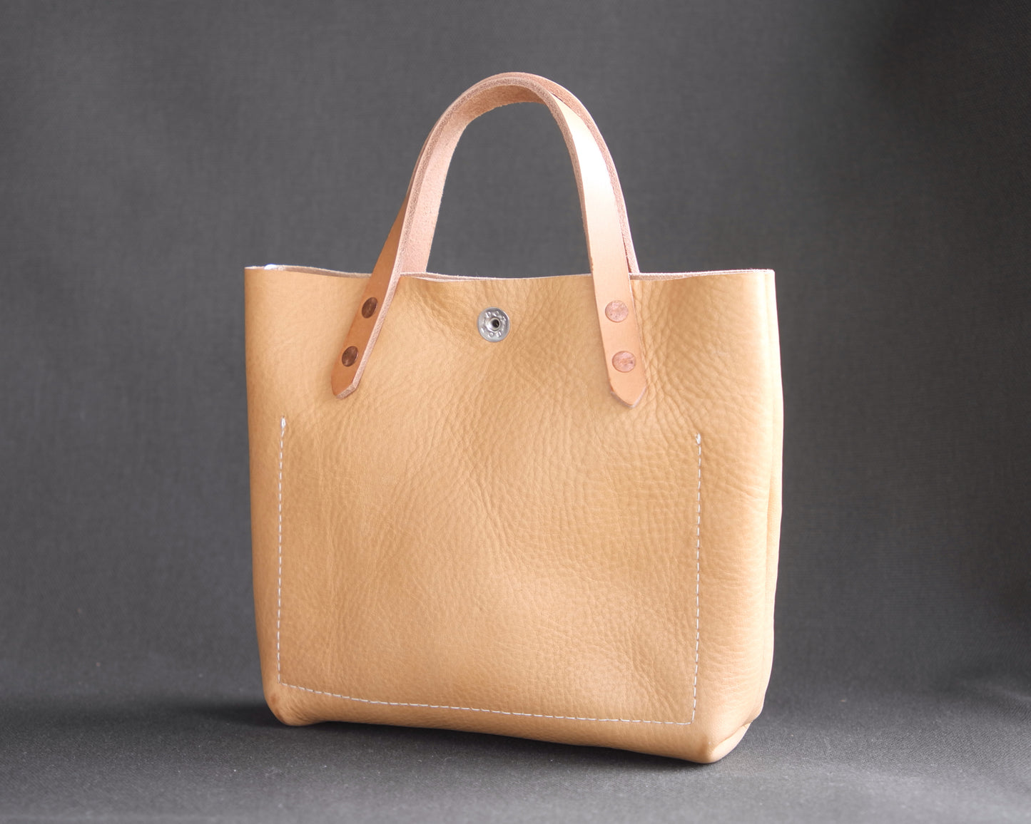 Mini Tote in Natural