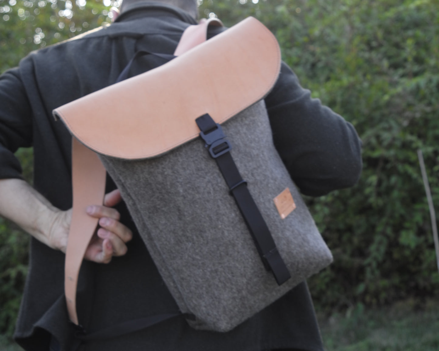 4-D Rucksack in Felt