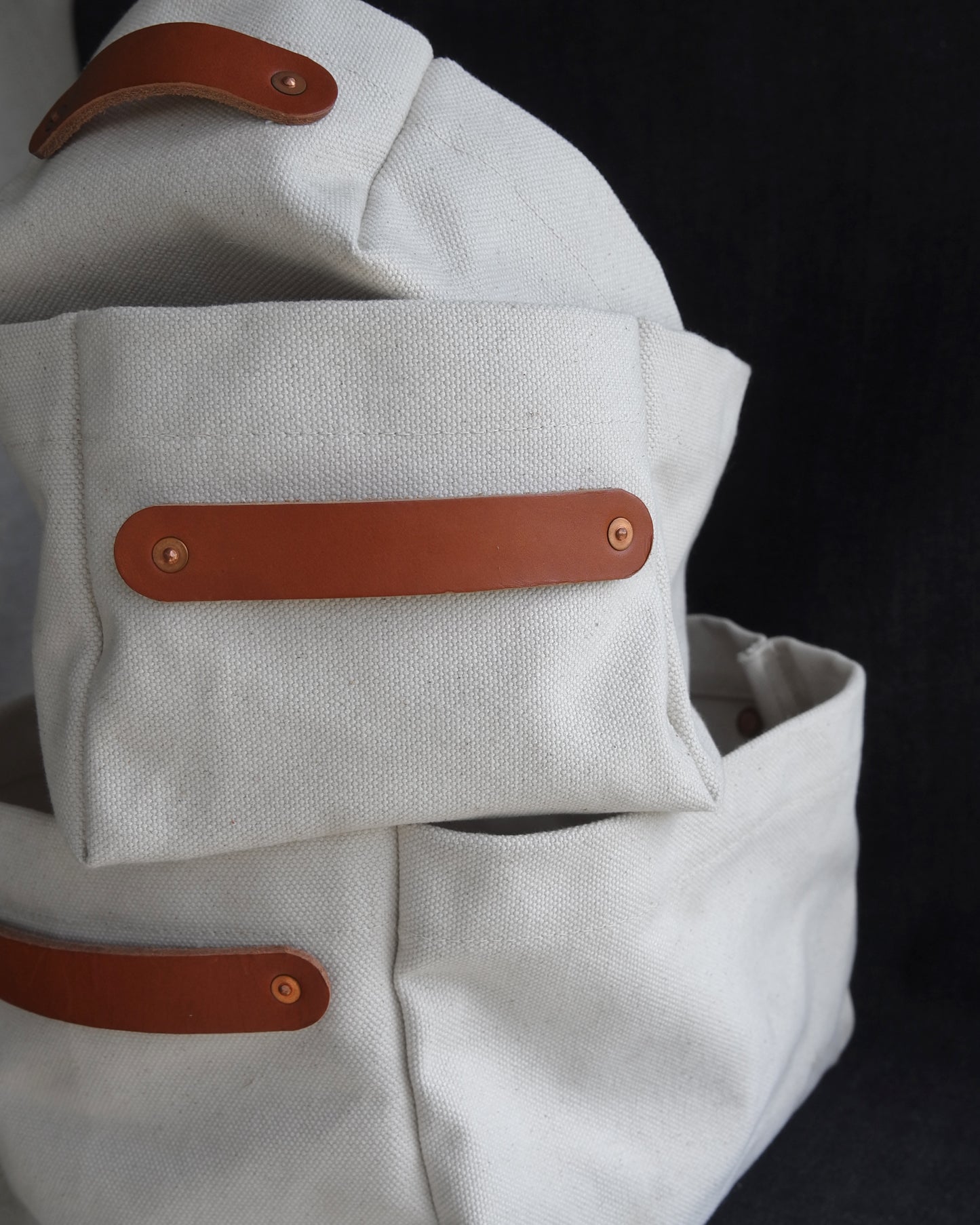 SECONDS Canvas Nesting Baskets