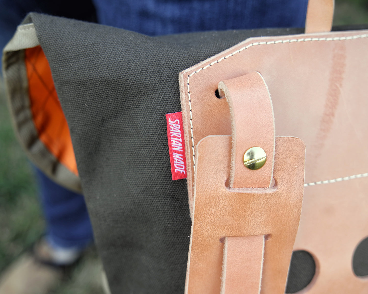 4-D Rucksack in Olive