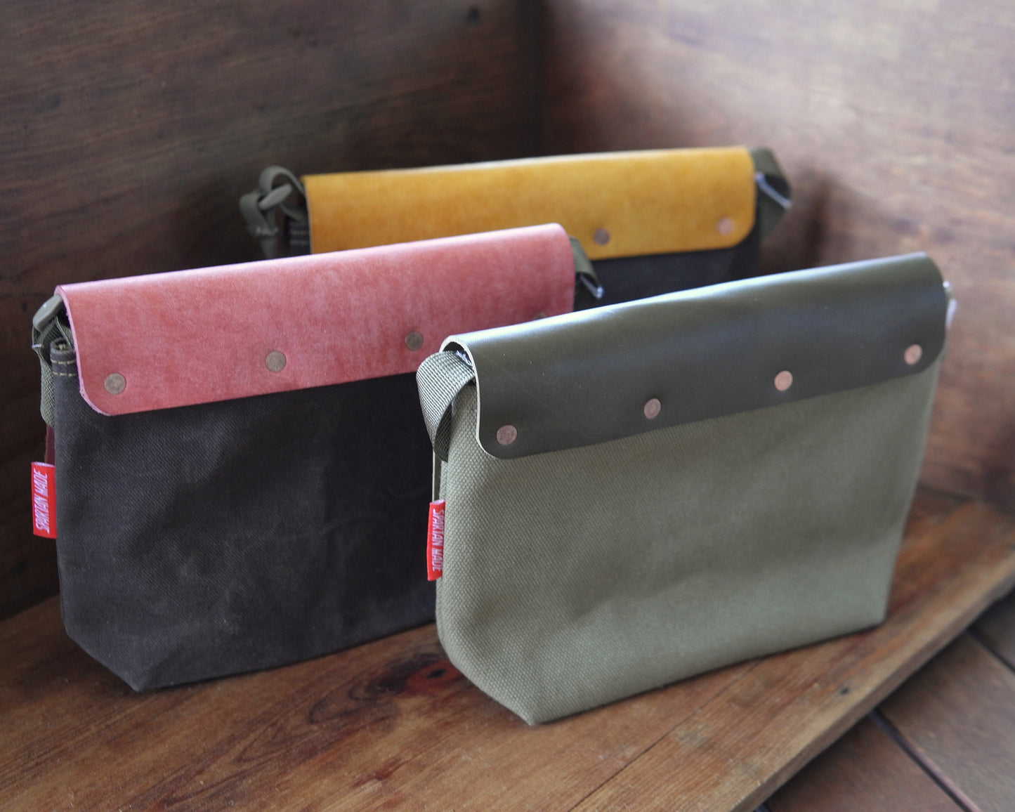Sacoche in Olive