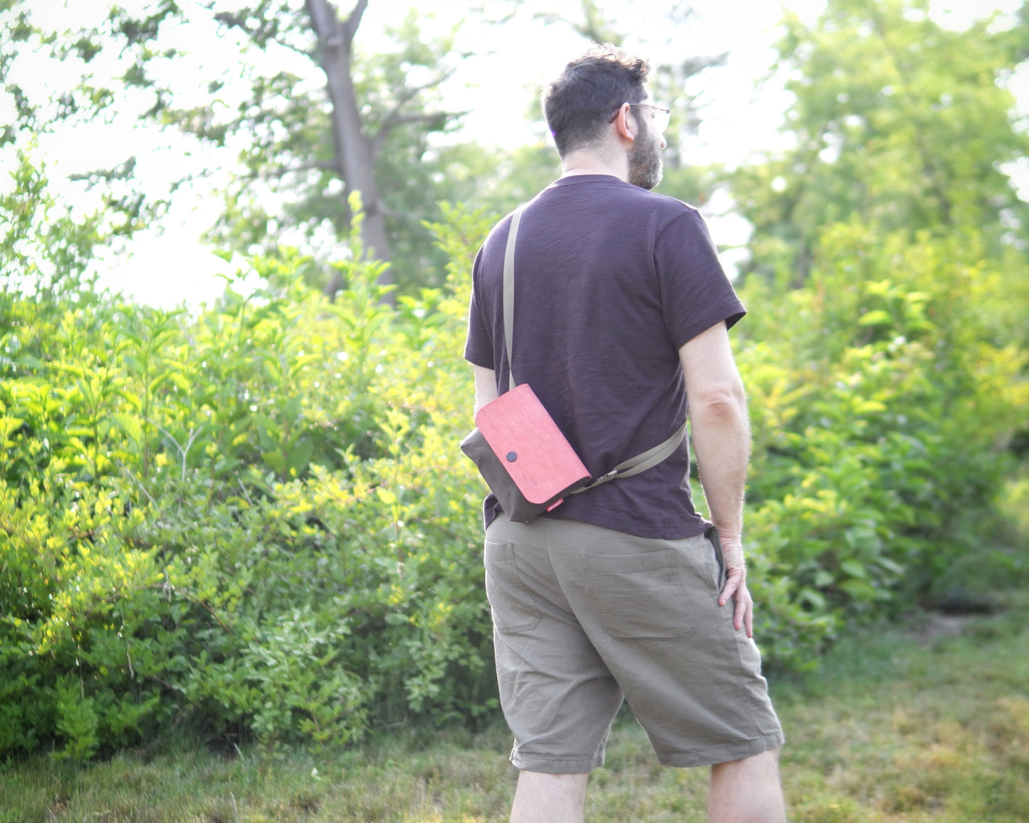 Sacoche in Pink/Earth