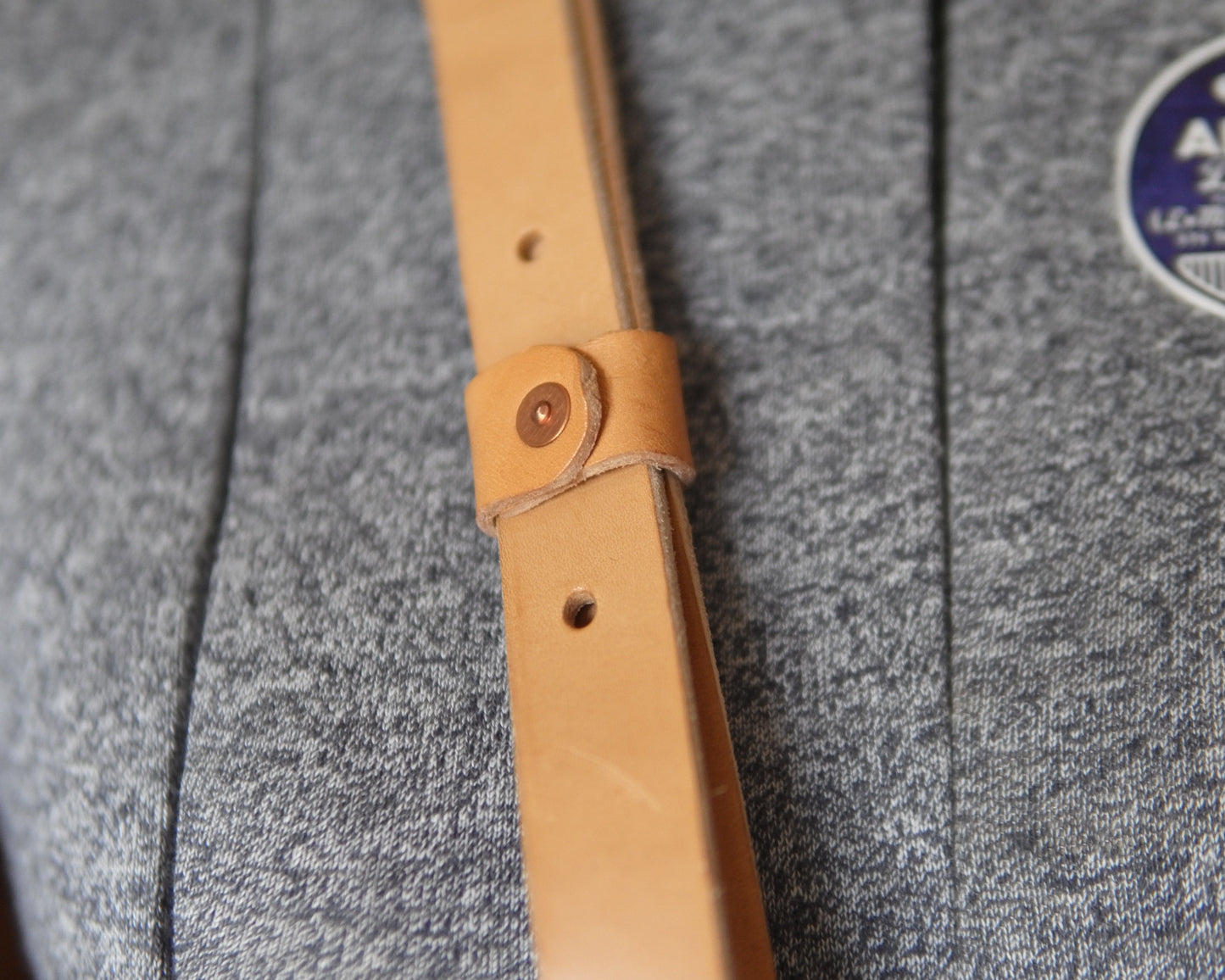 Sacoche in Natural Leather