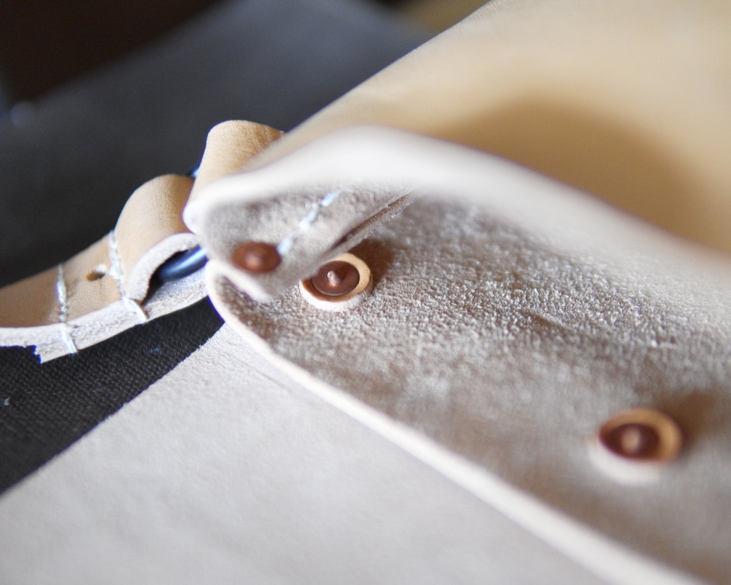 Sacoche in Natural Leather