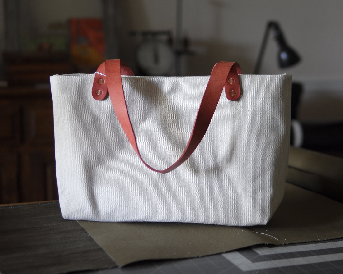Market Tote in Pink