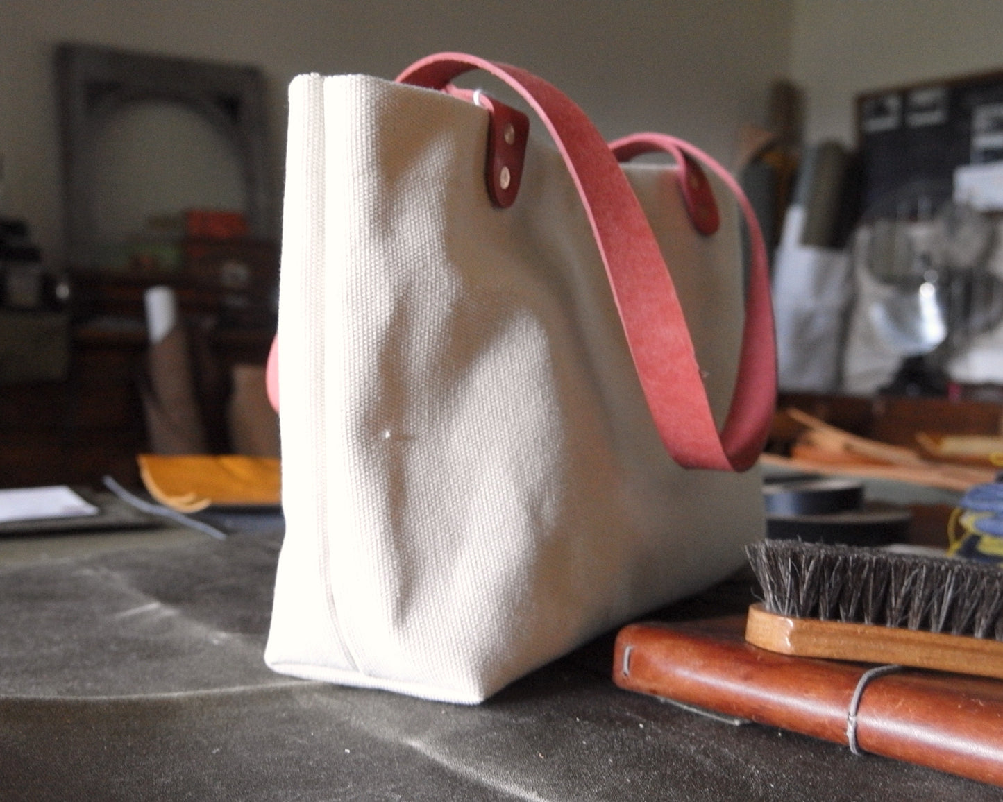 Market Tote in Pink