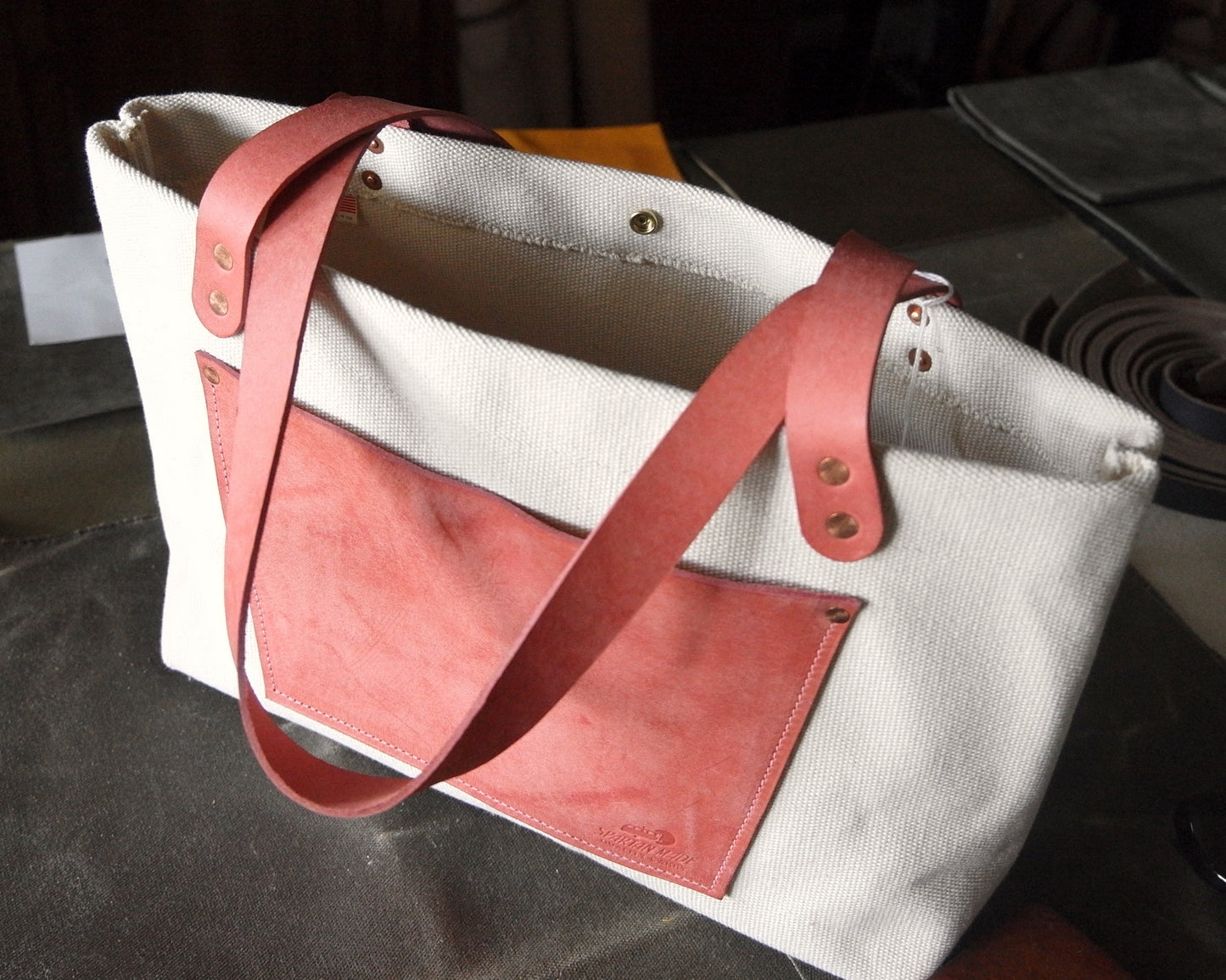 Market Tote in Pink
