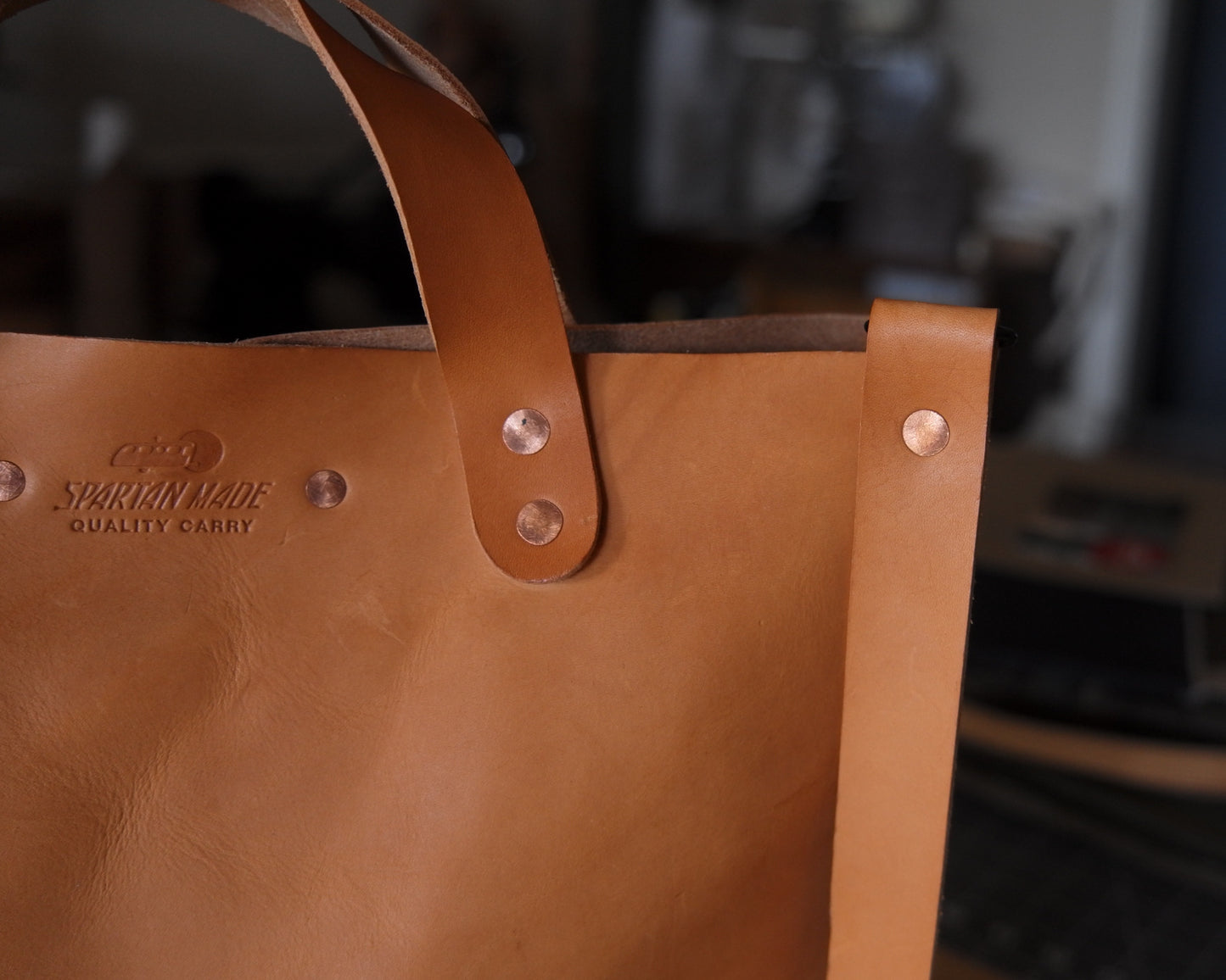 Station Tote - Natural Crossbody