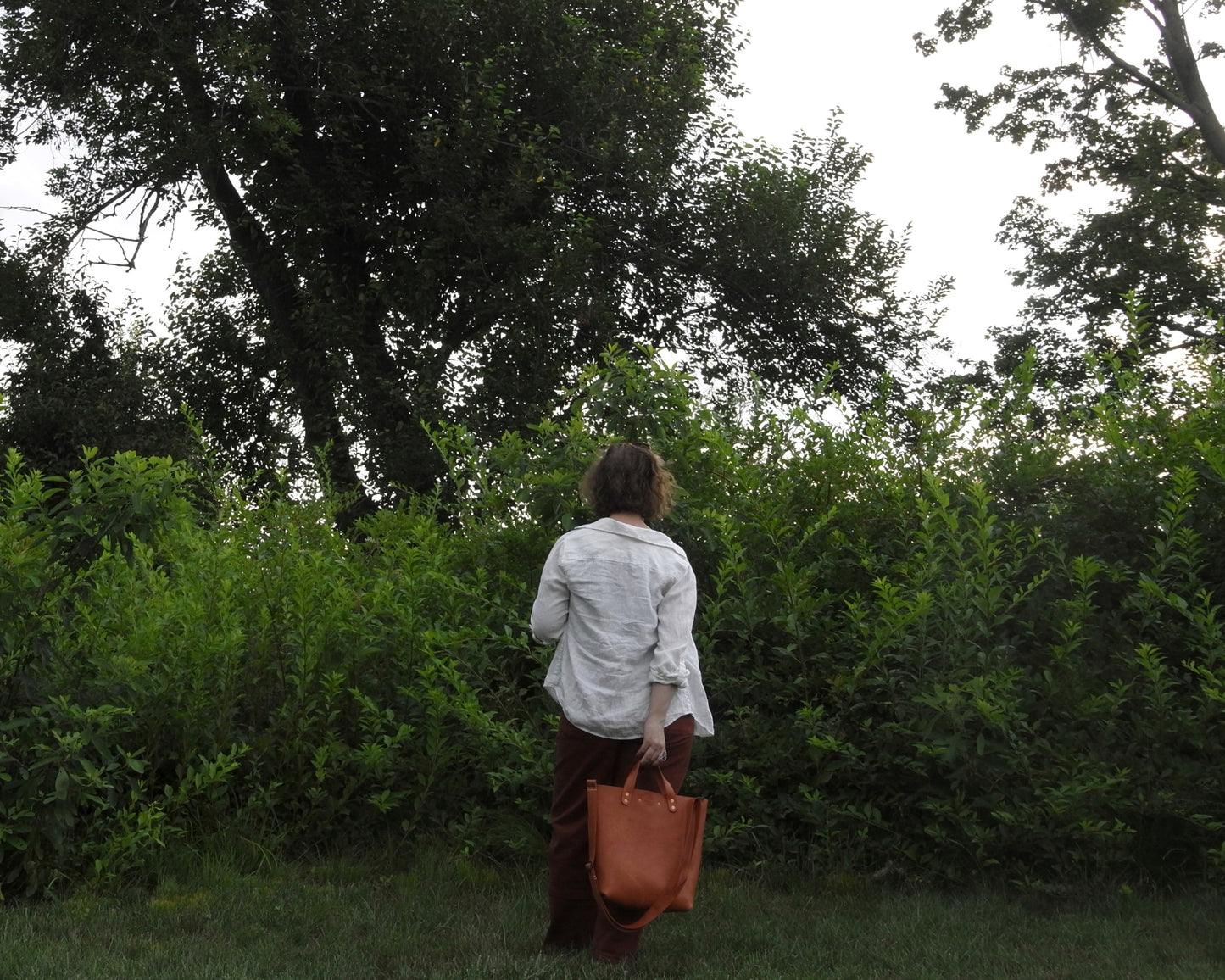 Station Tote - Mocha Crossbody