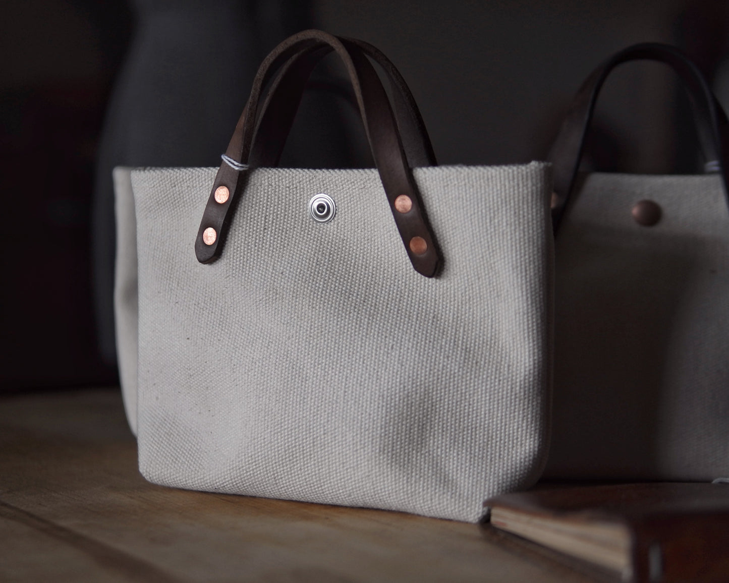 Mini Tote in Canvas