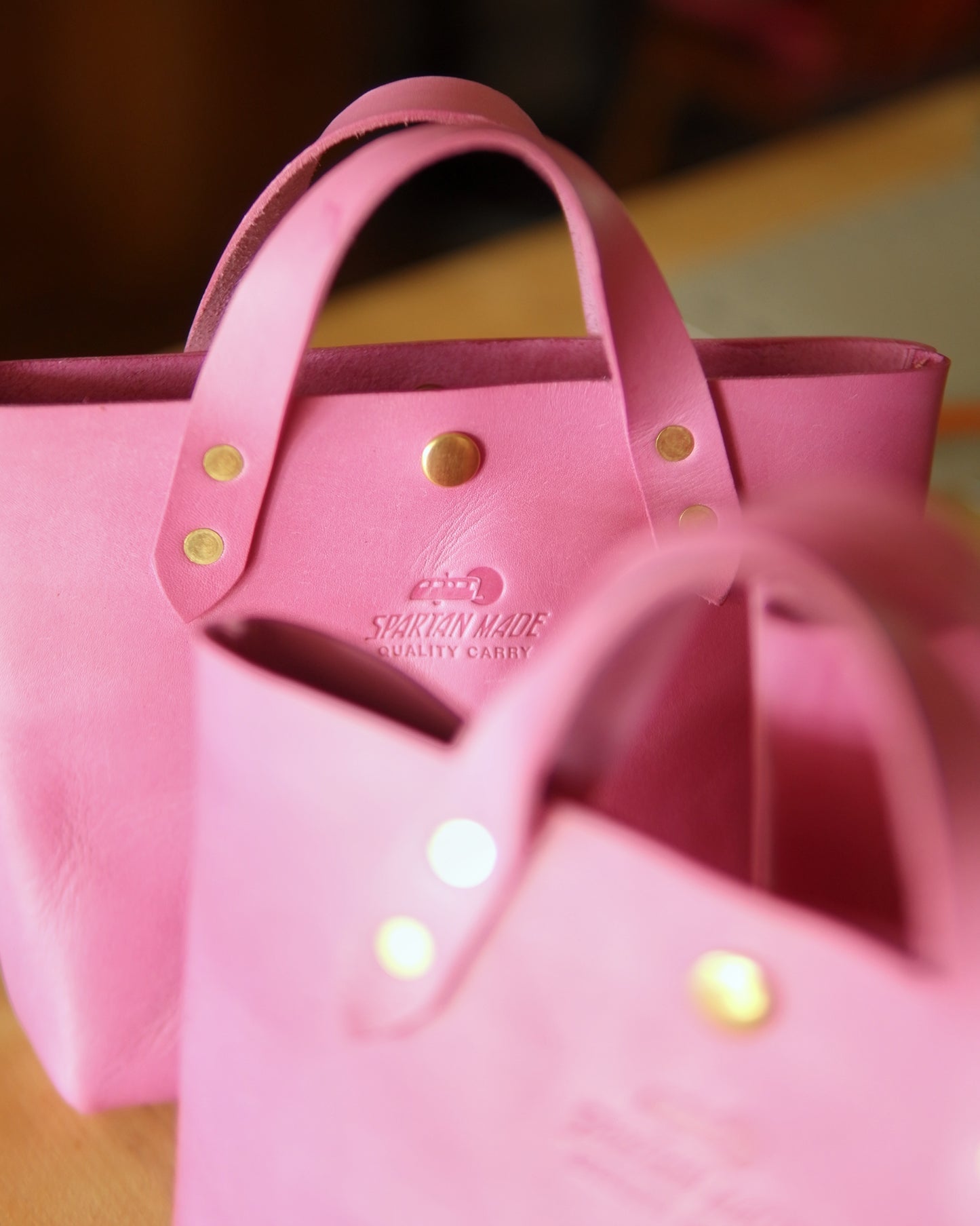 Mini Tote in Pink