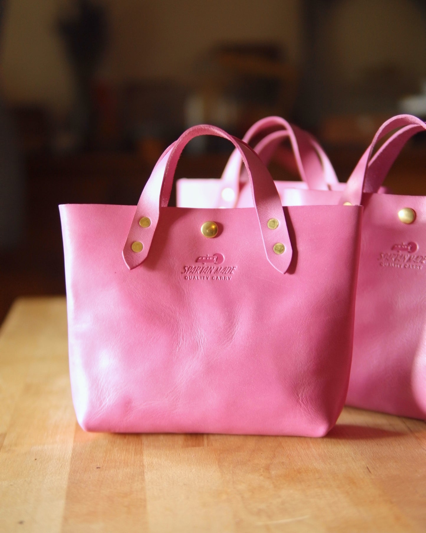 Mini Tote in Pink