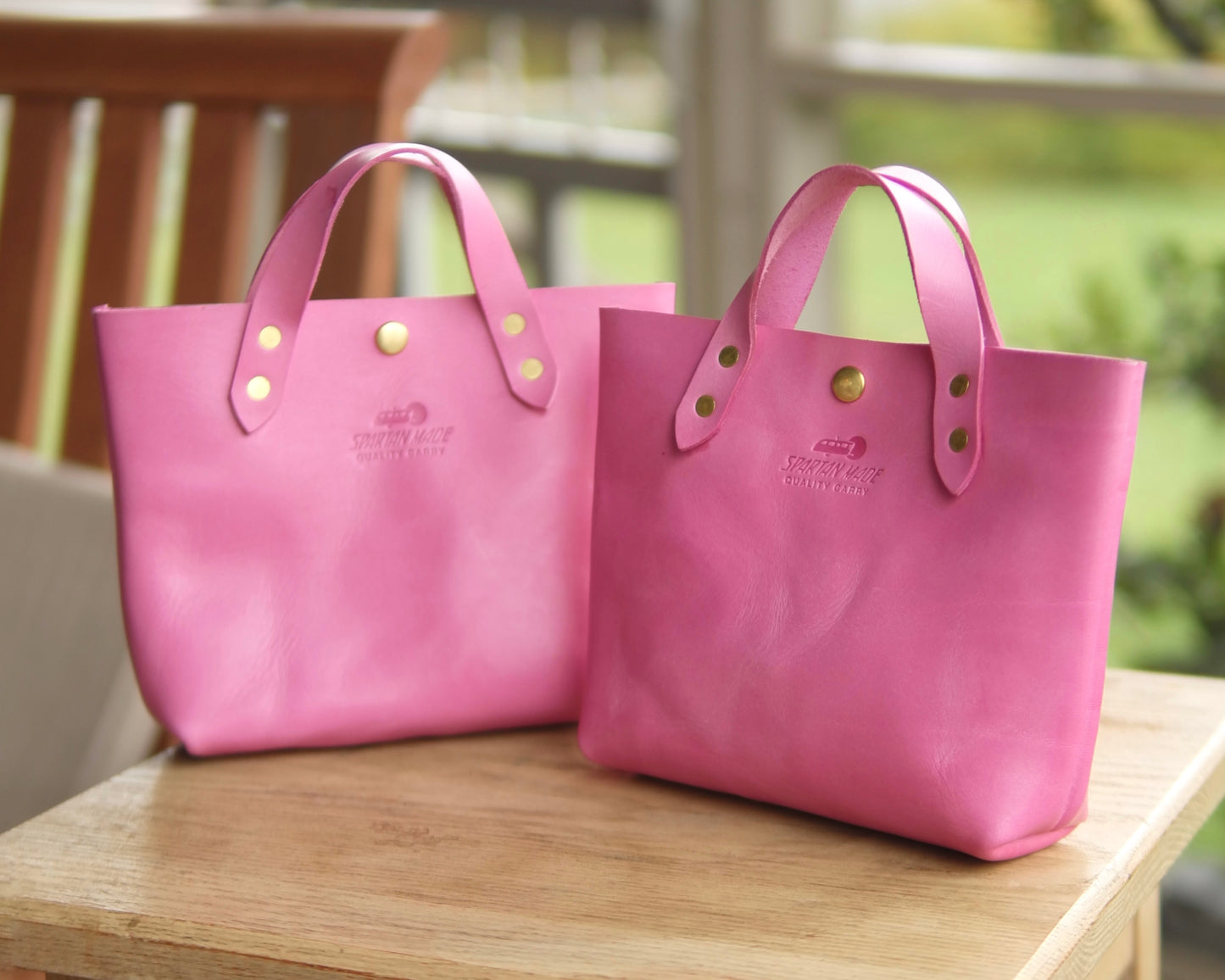 Mini Tote in Pink