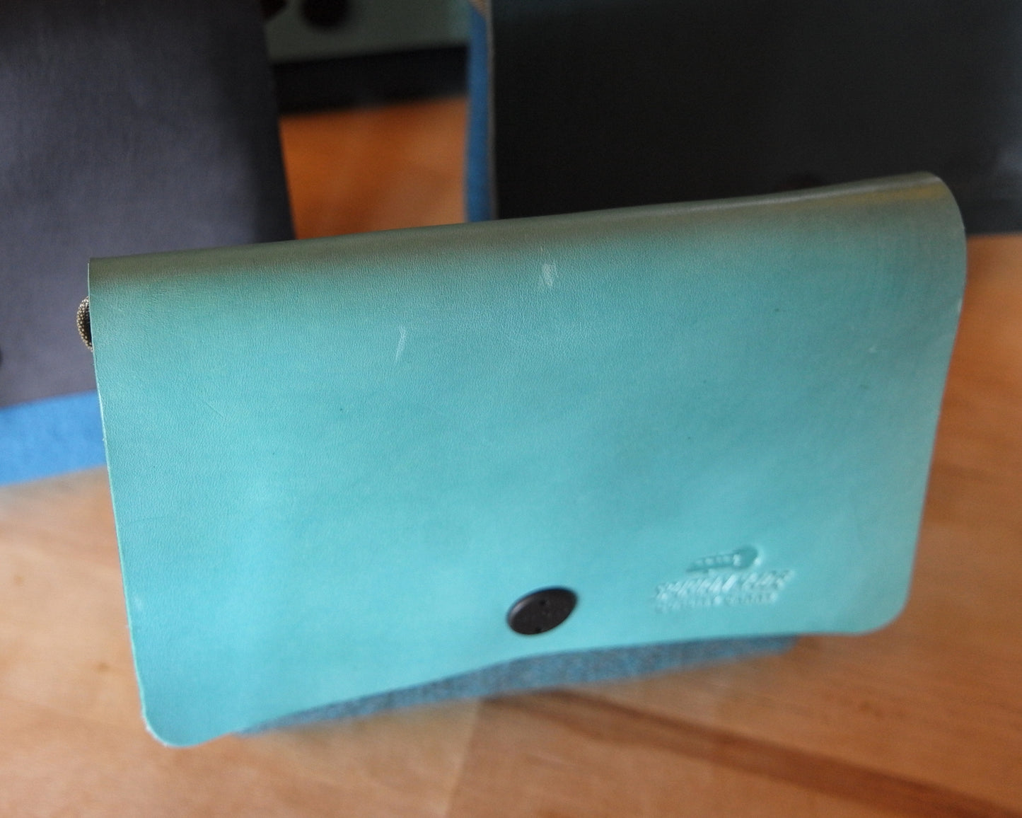 Sacoche in Aqua/Wool
