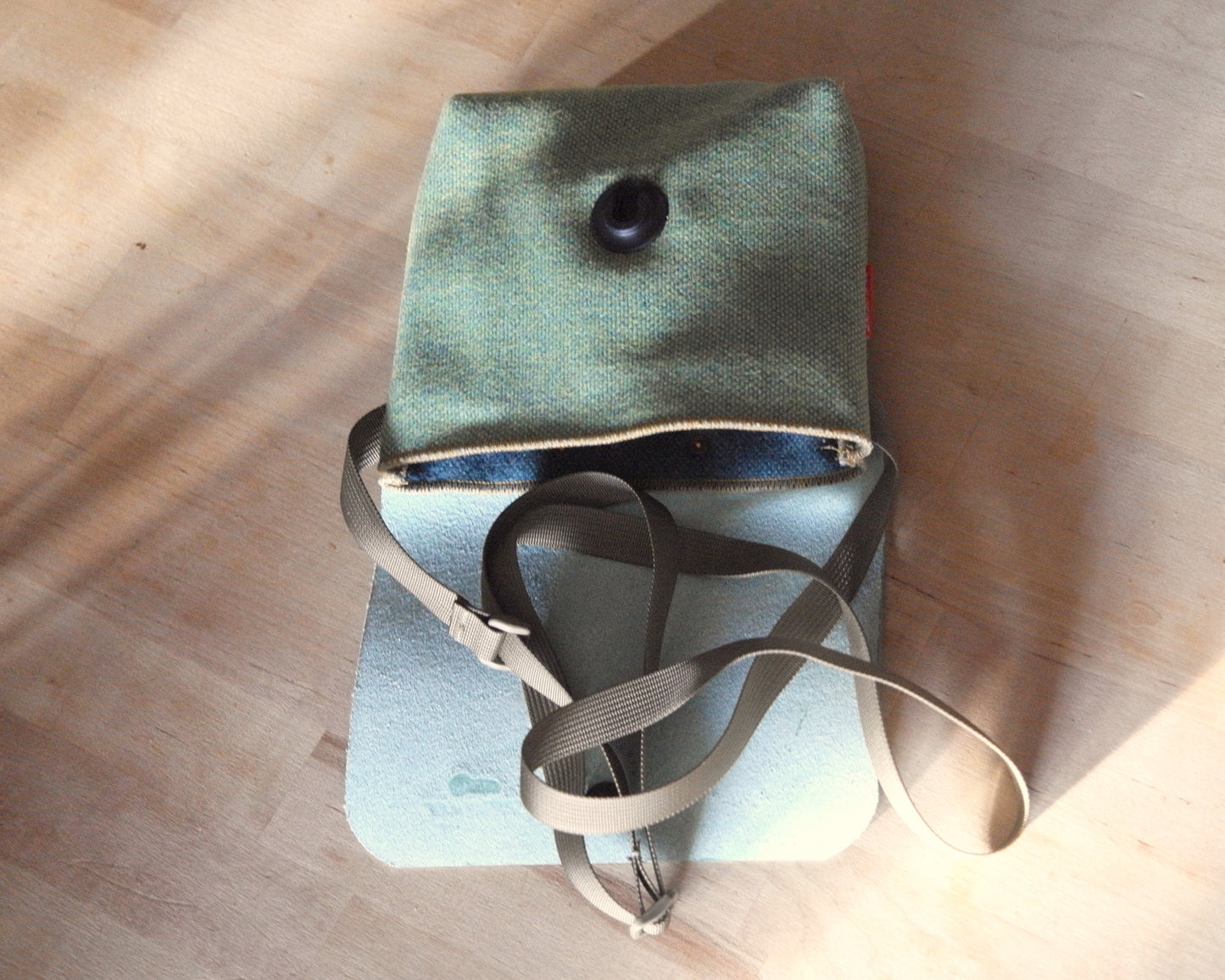 Sacoche in Mint/Wool