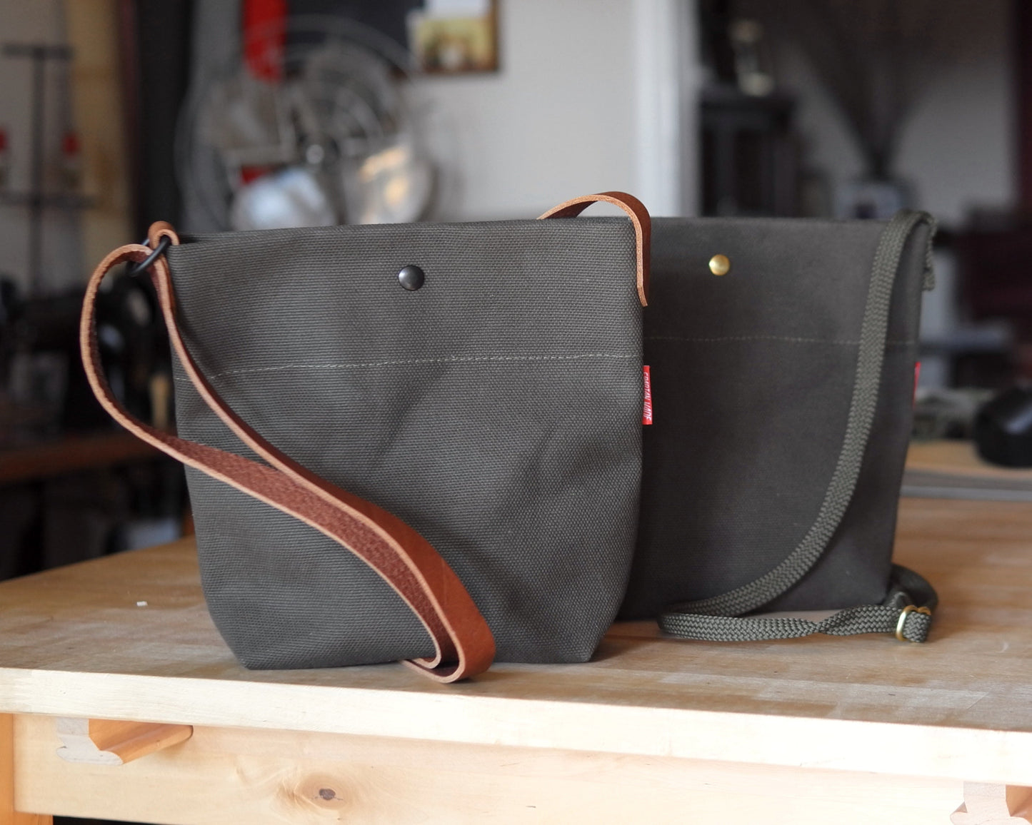 Substation Tote - Olive Crossbody