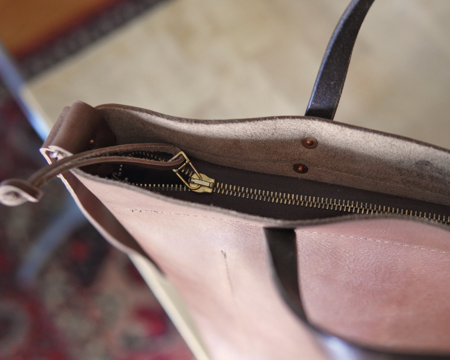 Station Tote - Mocha Crossbody
