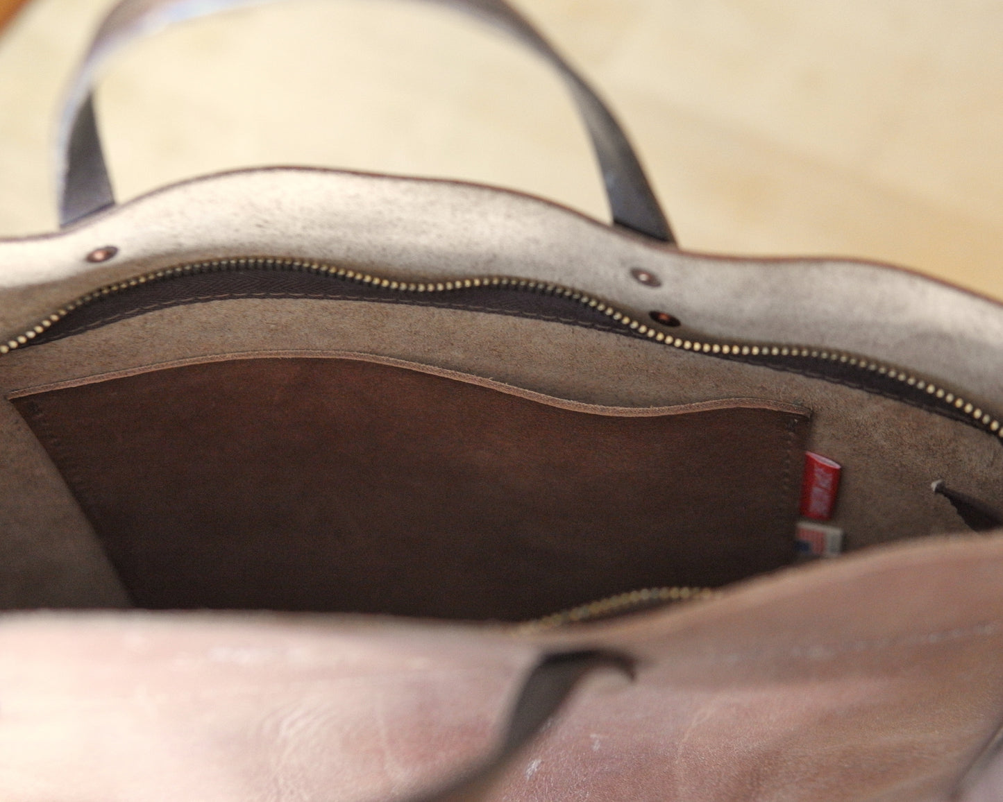 Station Tote - Mocha Crossbody