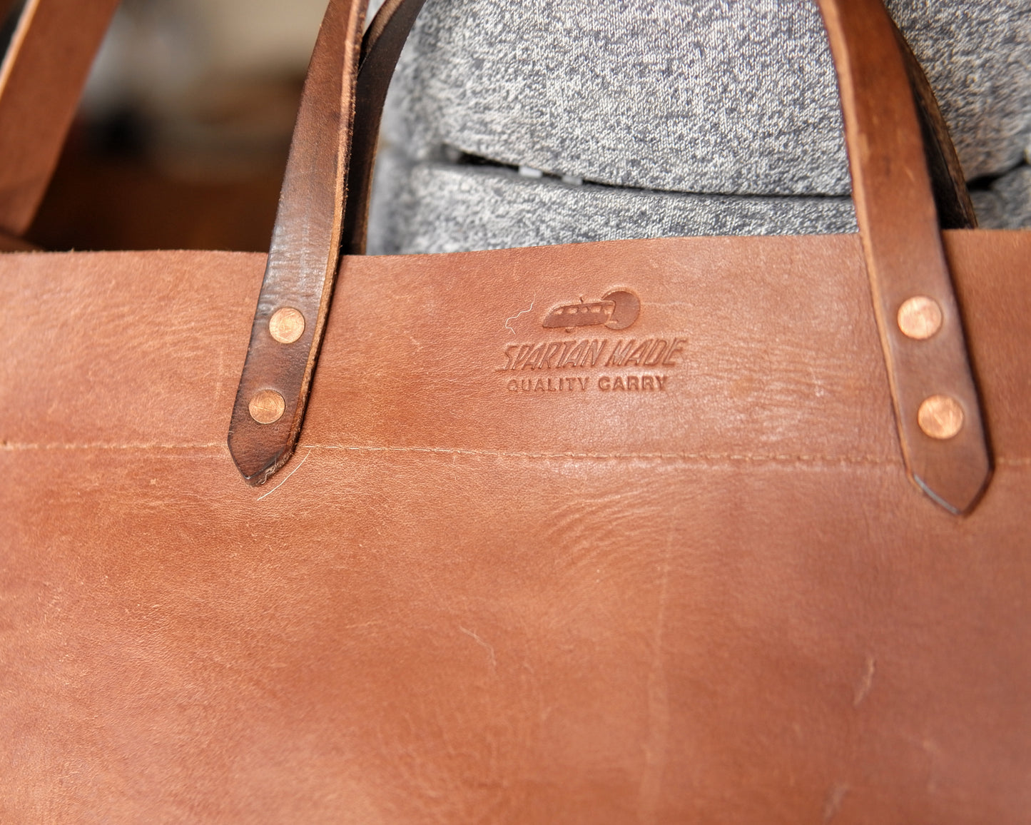 Station Tote - Mocha Crossbody