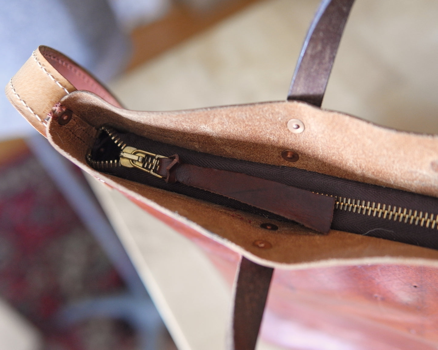 Station Tote - Etruscan Brown Crossbody