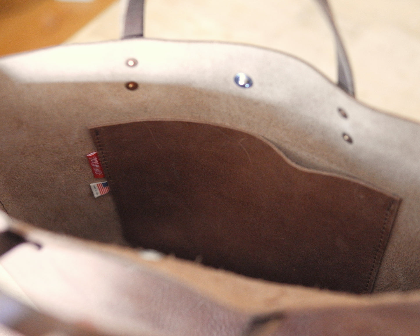 Station Tote - Mocha Crossbody