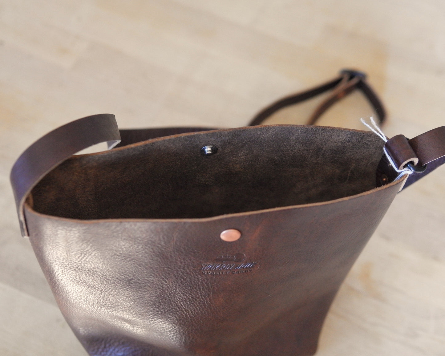 Substation Tote - Brindle Leather Crossbody