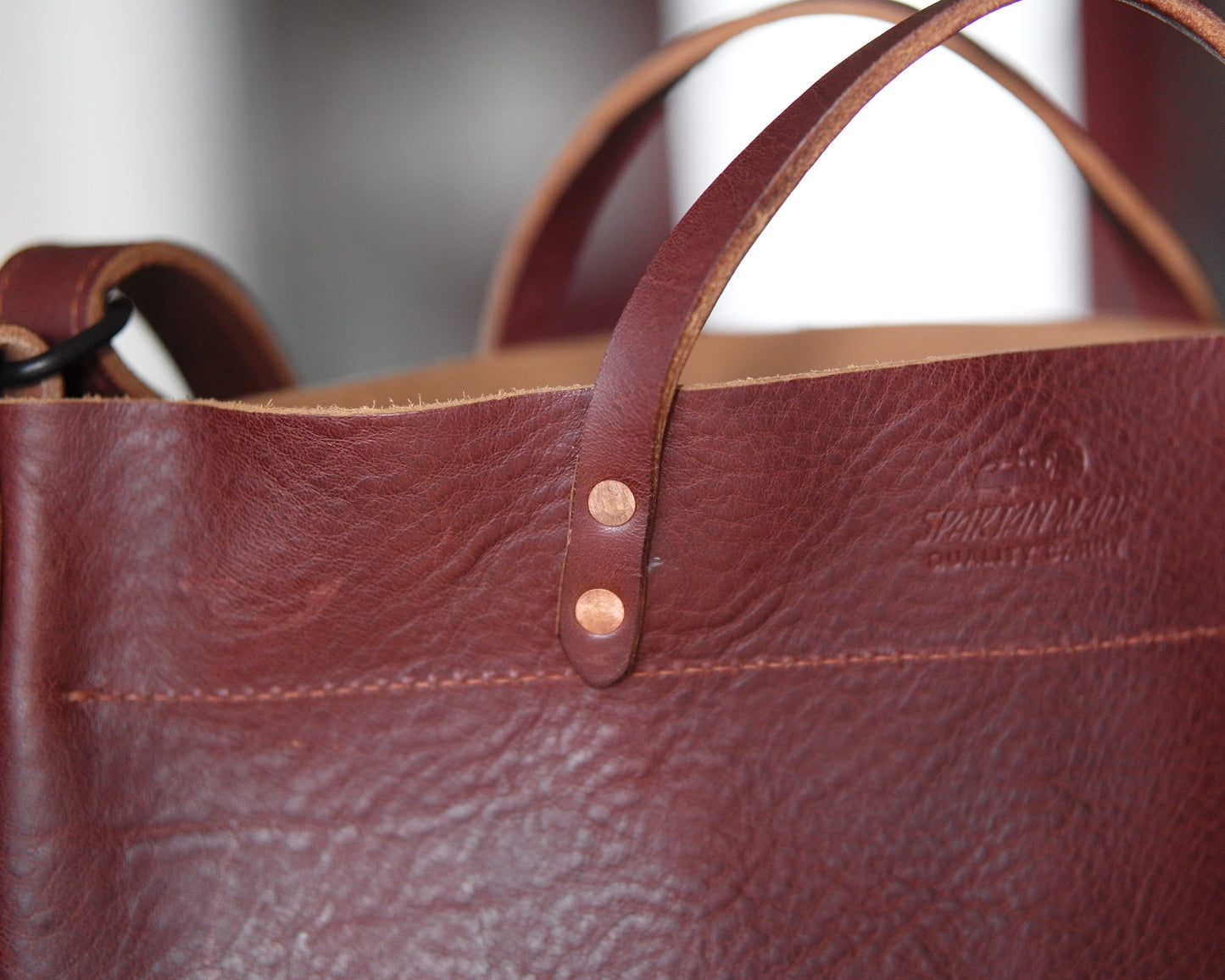 Station Tote - Bordeaux Crossbody