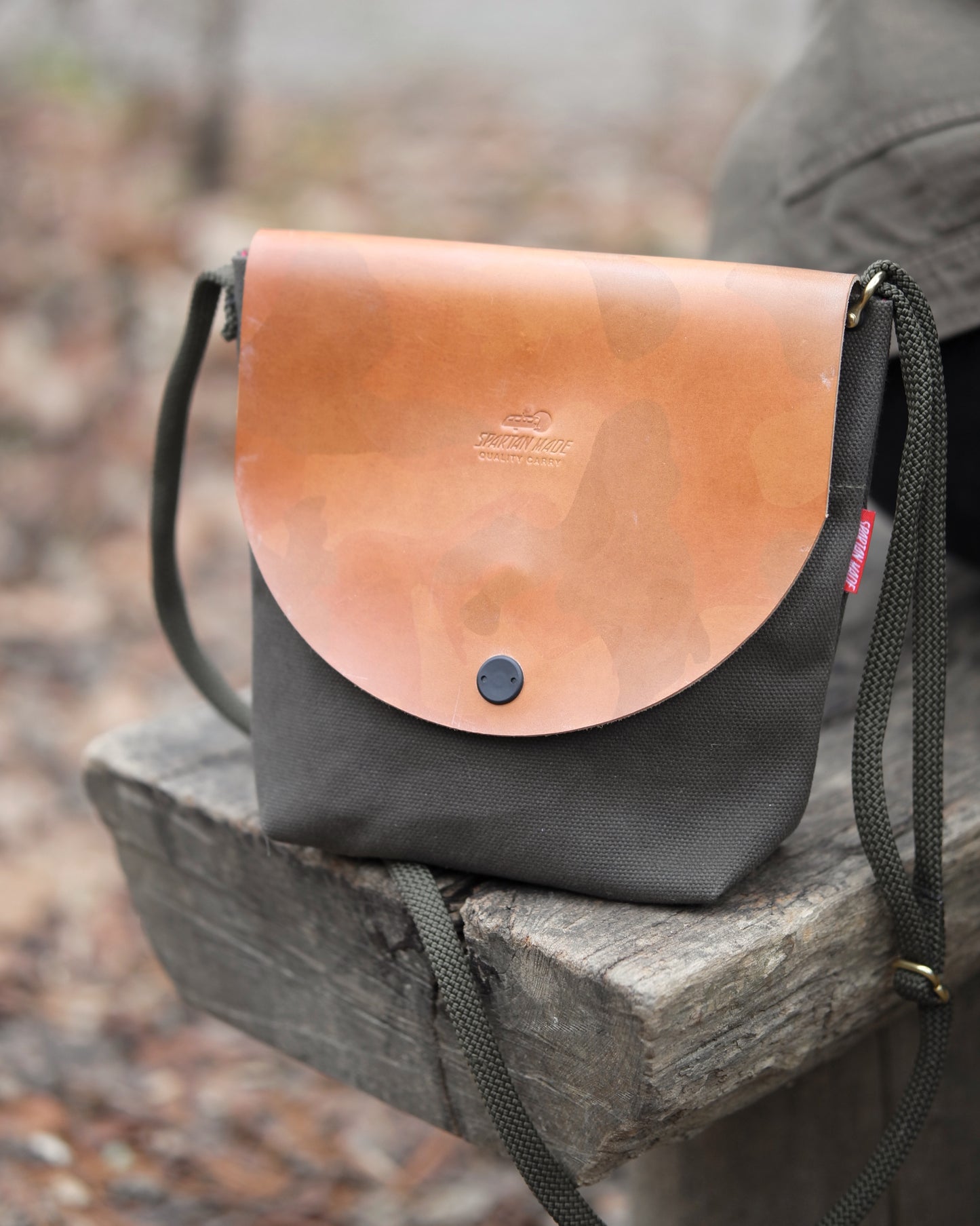 Post Satchel in Ghost Camo