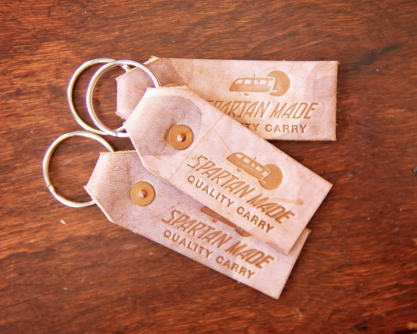 Leather Keychain