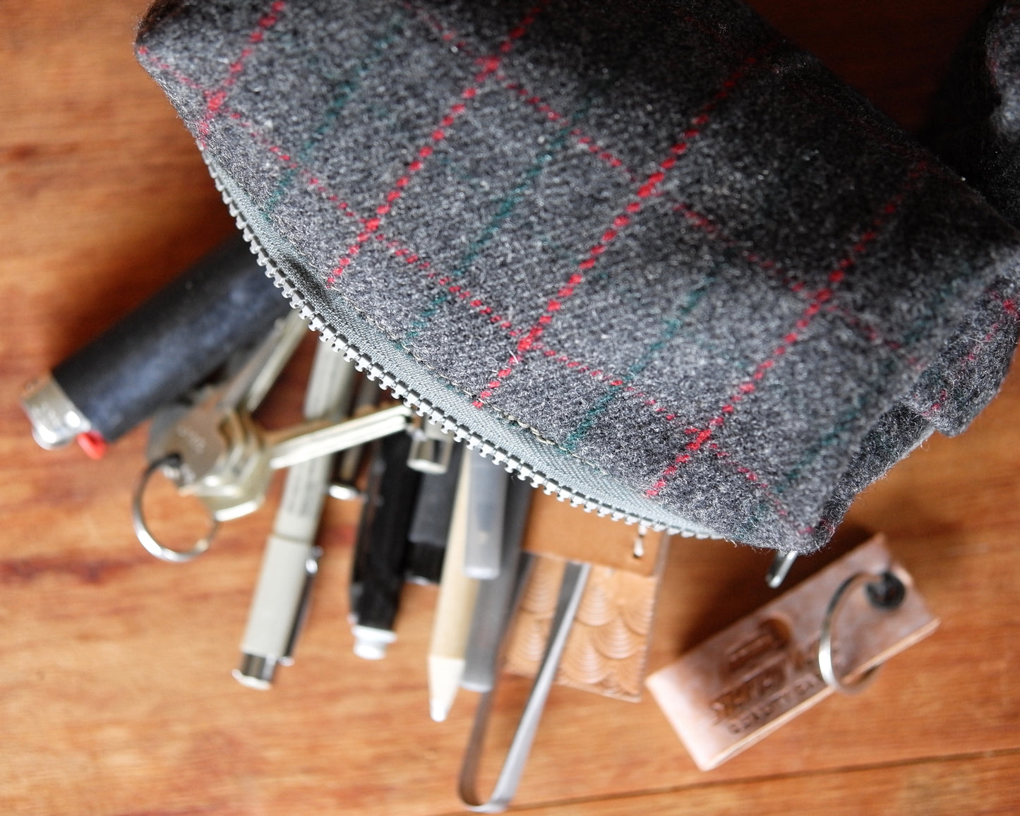 Upcycled Wool Utility Pouch