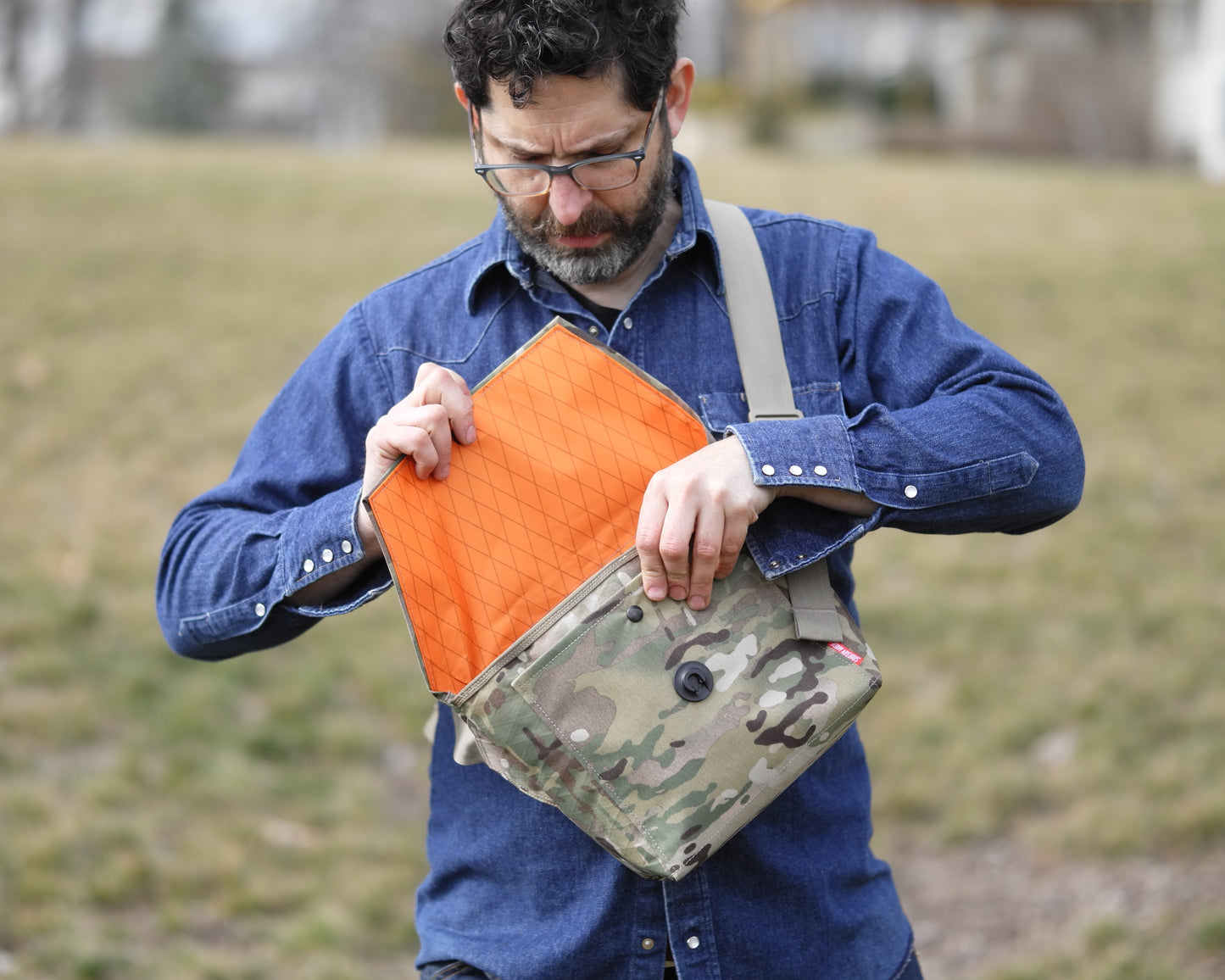 Messenger Bag in X-Pac