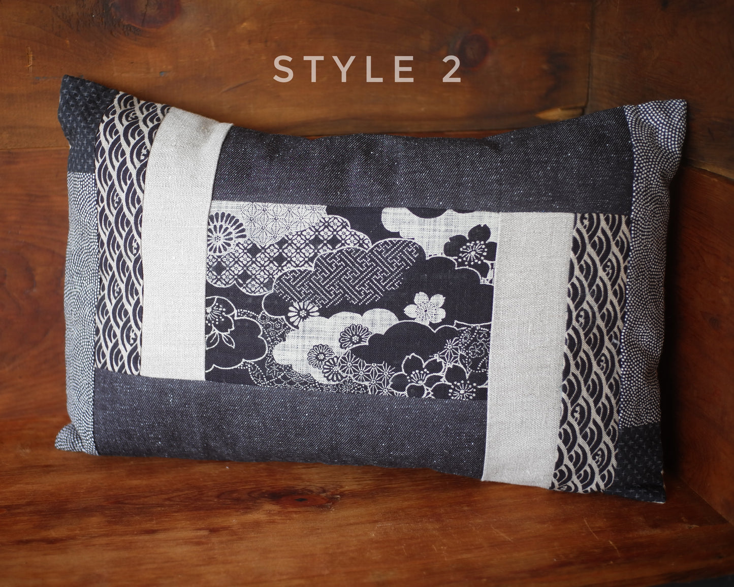 Pillow in Japanese Floral